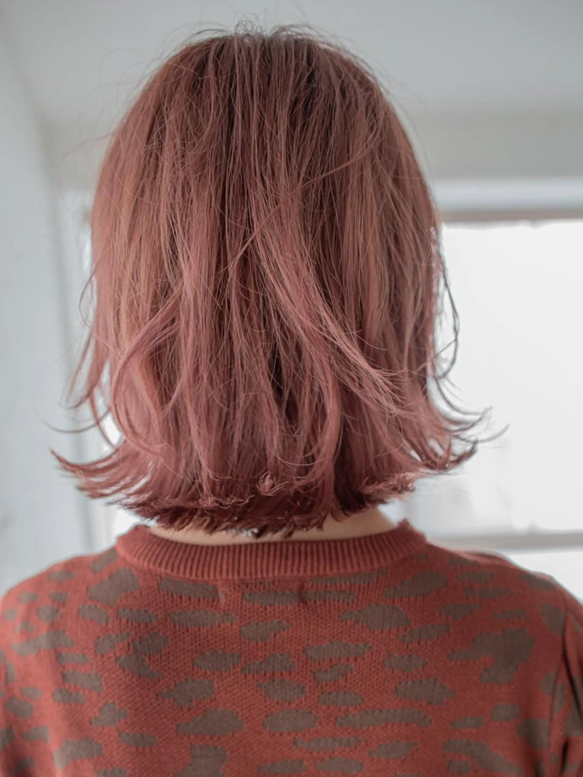 ミディアム カラー ピンクカラー カット ヘアカラー トリートメント 北九州美容室 🕊️わかな✂︎のヘアスタイル