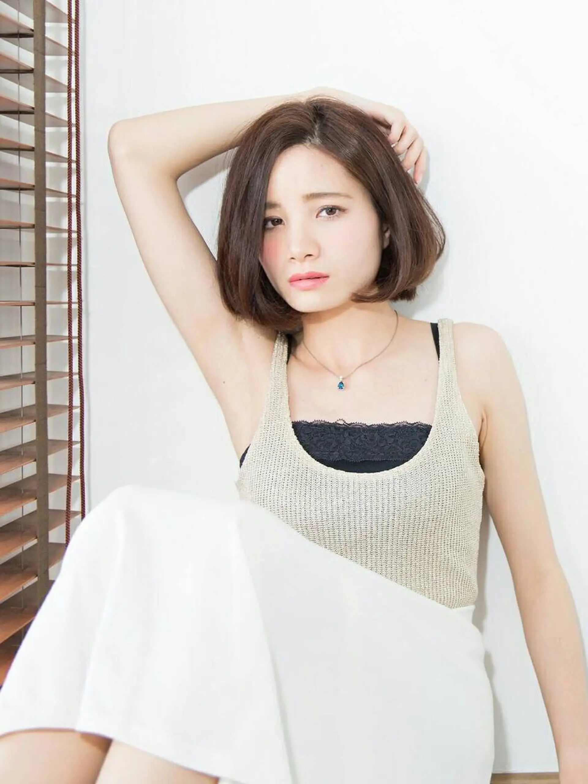 ショート ミディアム カラー 佐々木 政徳のヘアスタイル