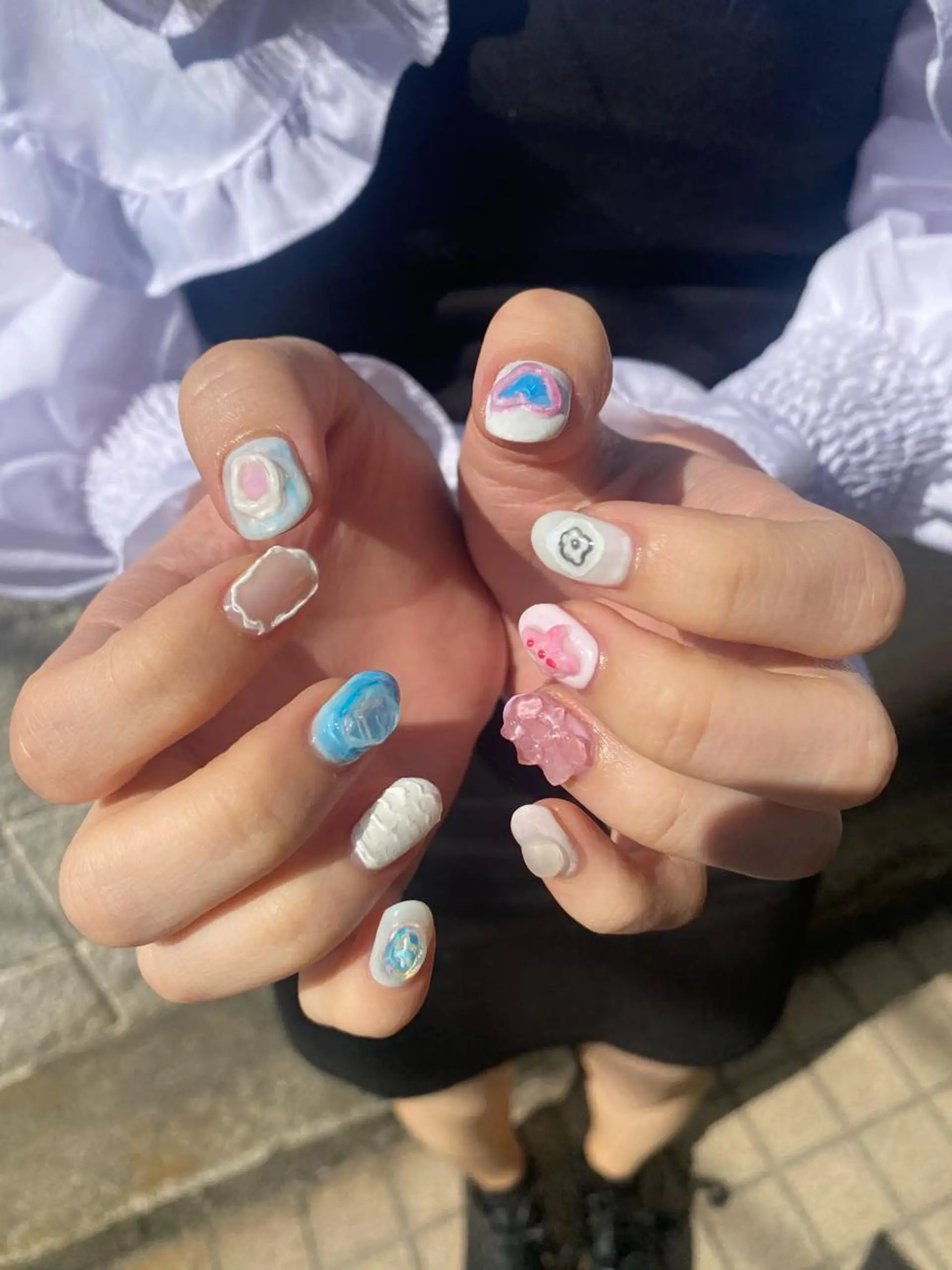 ネイル niconail 🧣ayu 📍烏山のネイルデザイン