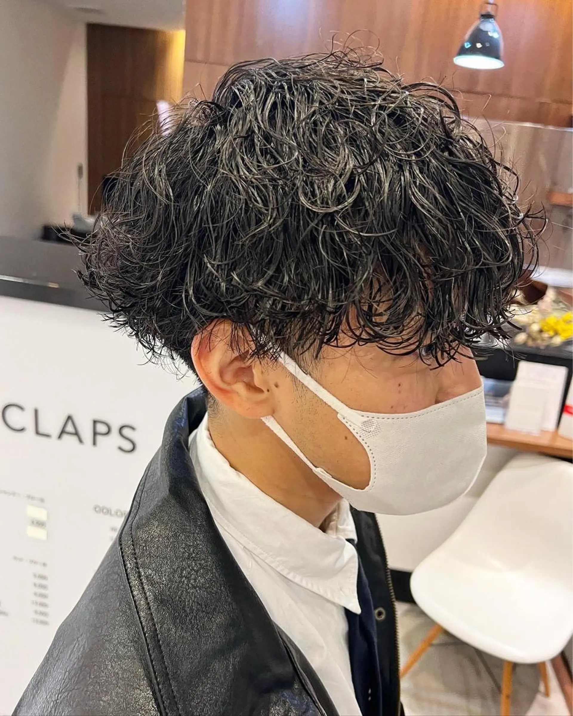 パーマ メンズ Ore🫧タナカマヤ /柔らかい質感カラーのヘアスタイル