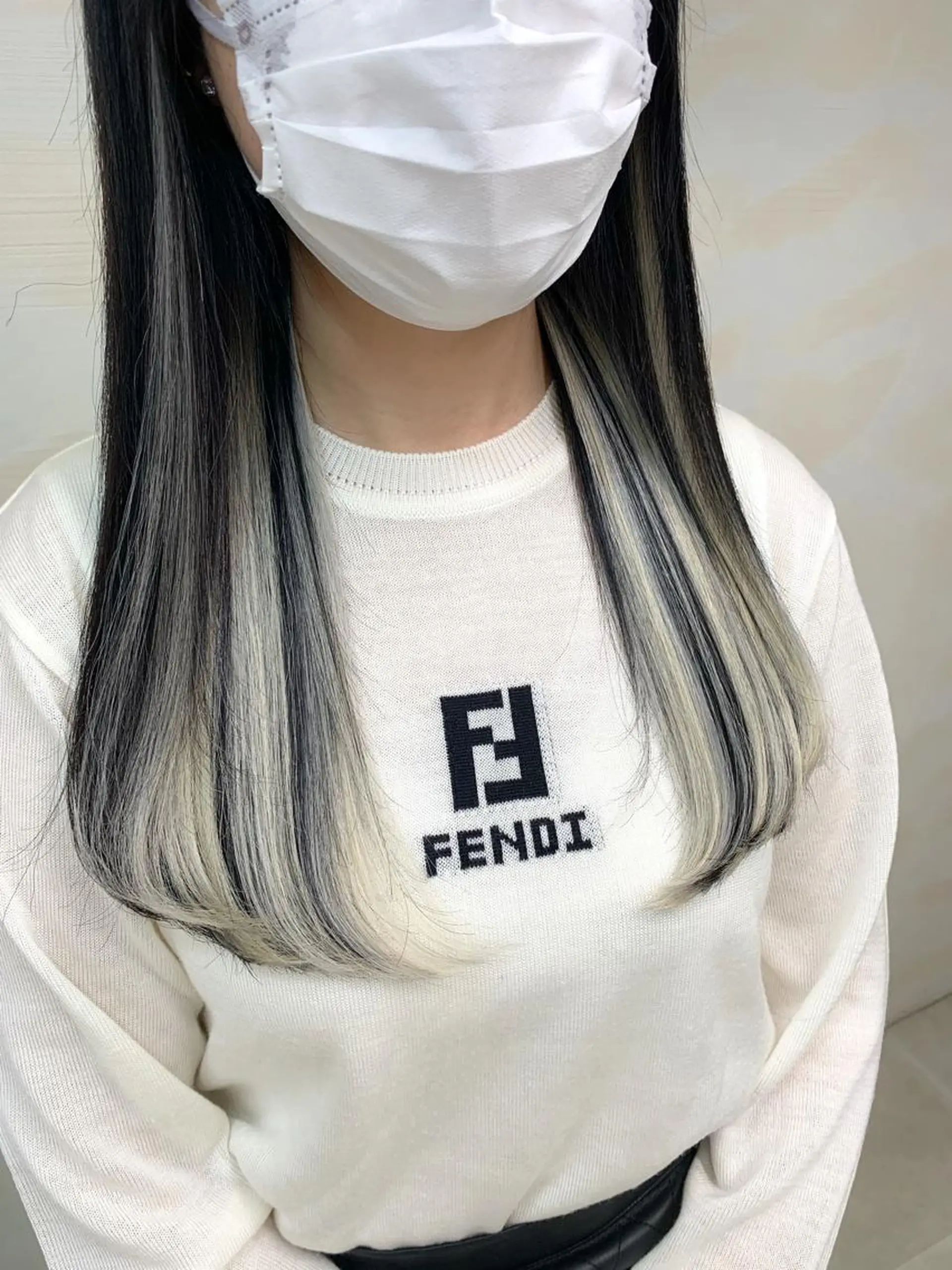 ミディアム カラー インナーカラー エクステ stylist Yumaのヘアスタイル