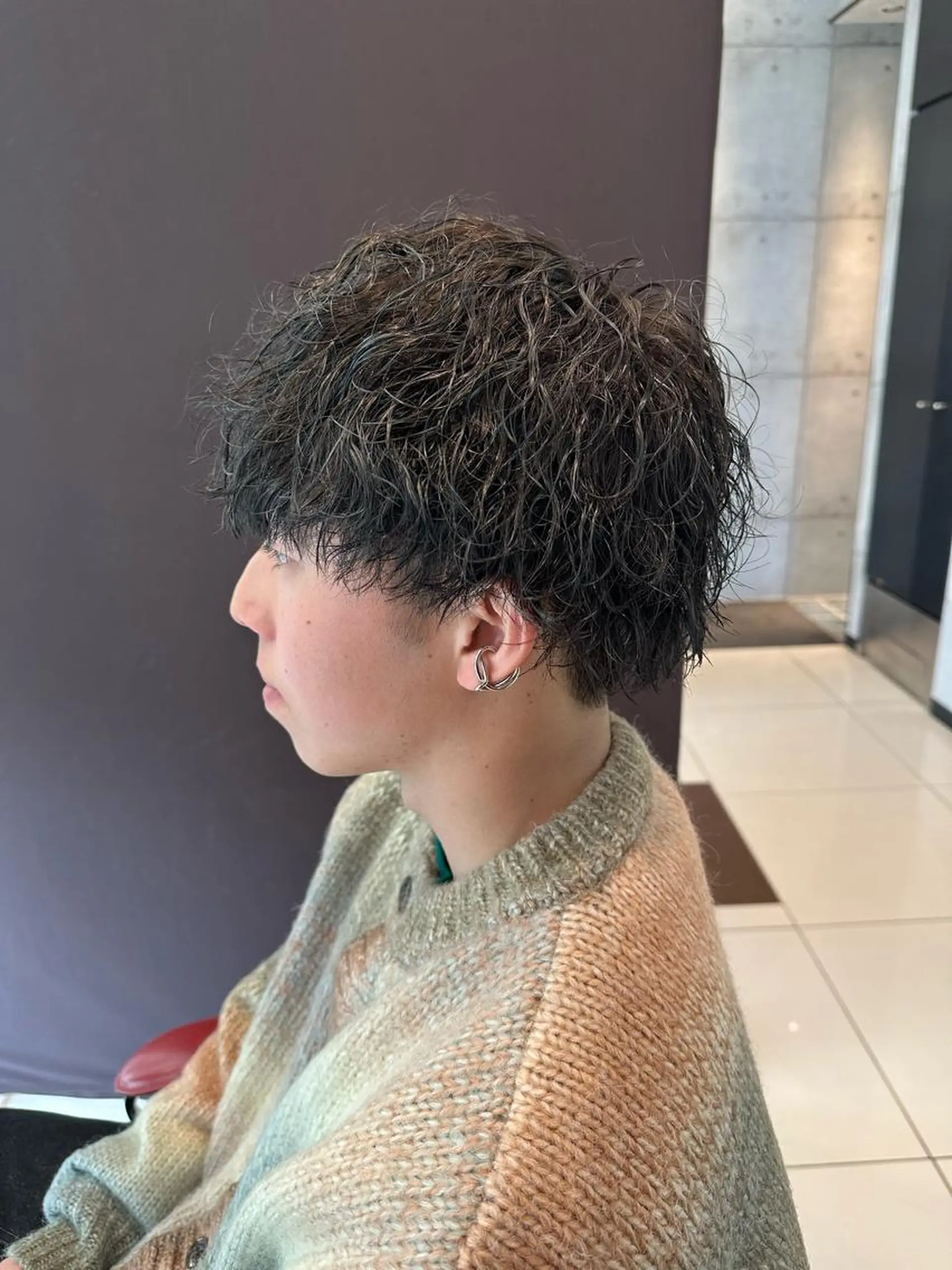 パーマ メンズ 仙台駅/メンズパーマ /🔗髙橋海汰のヘアスタイル