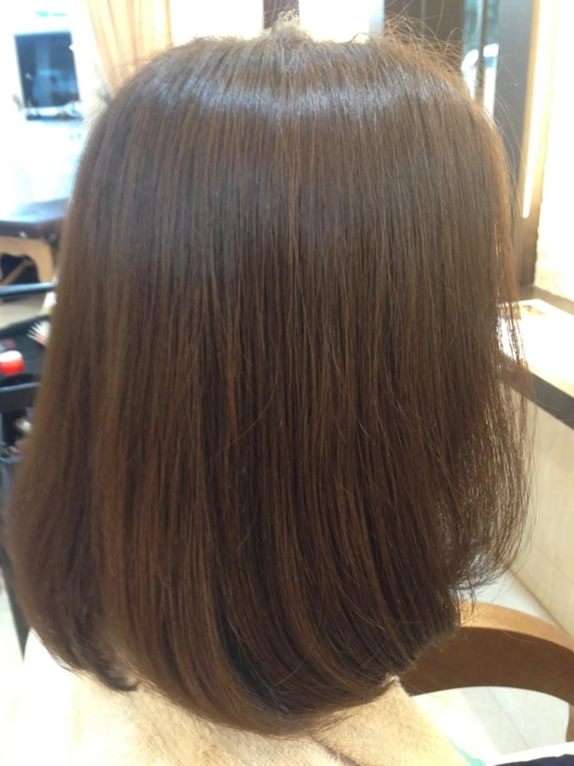 ミディアム トリートメント トリートメント 安藤 理香のヘアスタイル