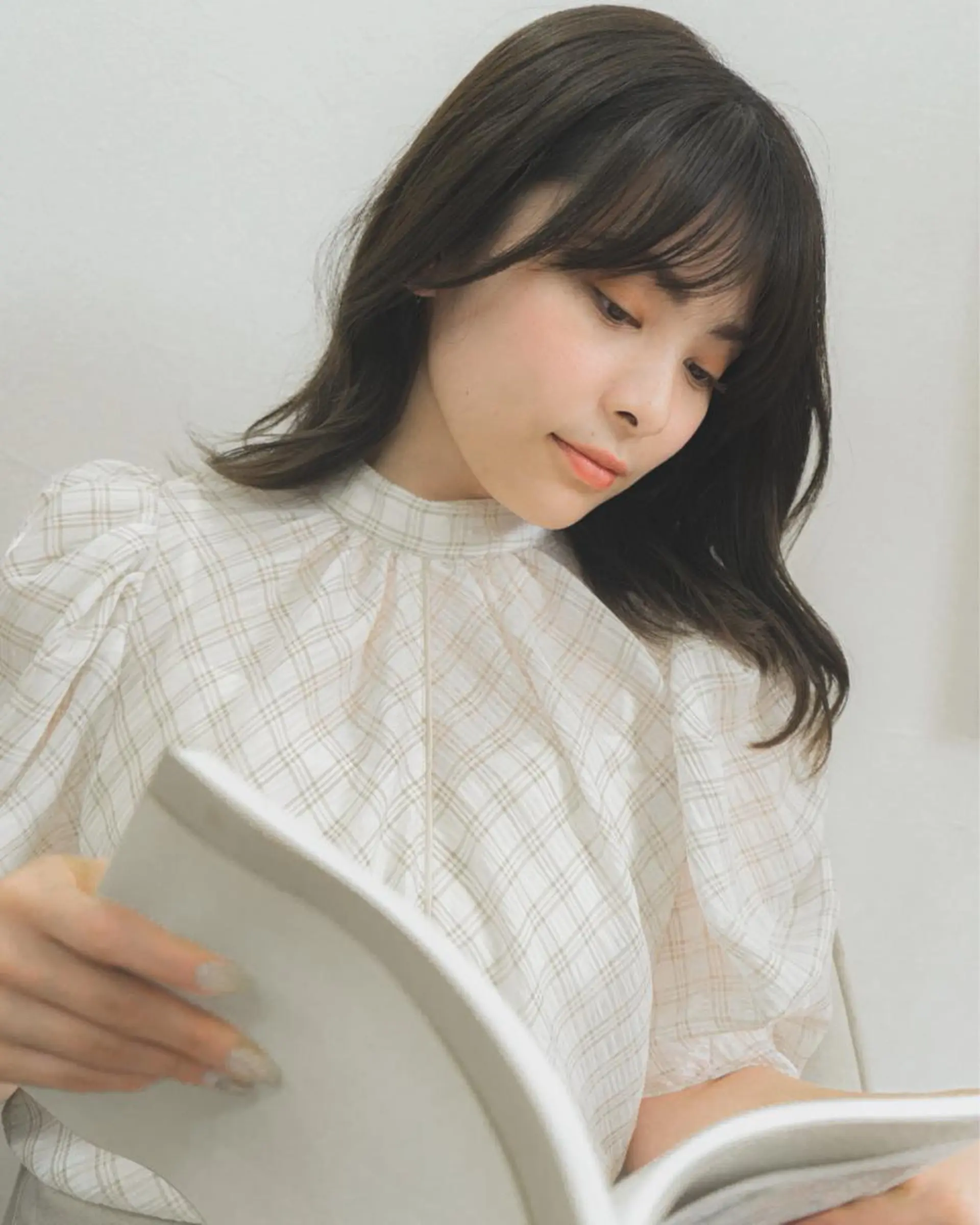 セミロング 矢口 嵩人のヘアスタイル