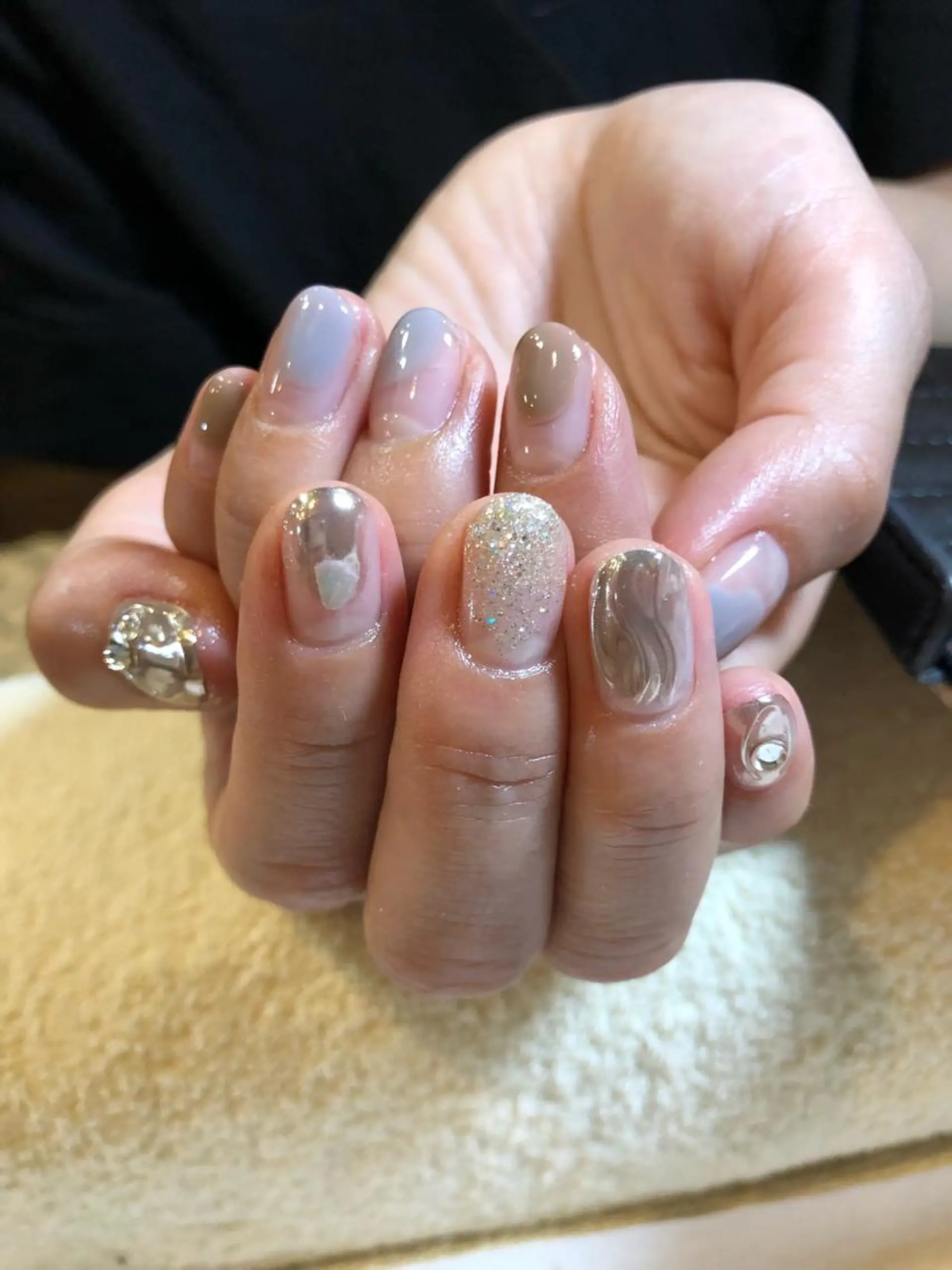 ネイル ニュアンスネイル パラジェル lira nailのネイルデザイン
