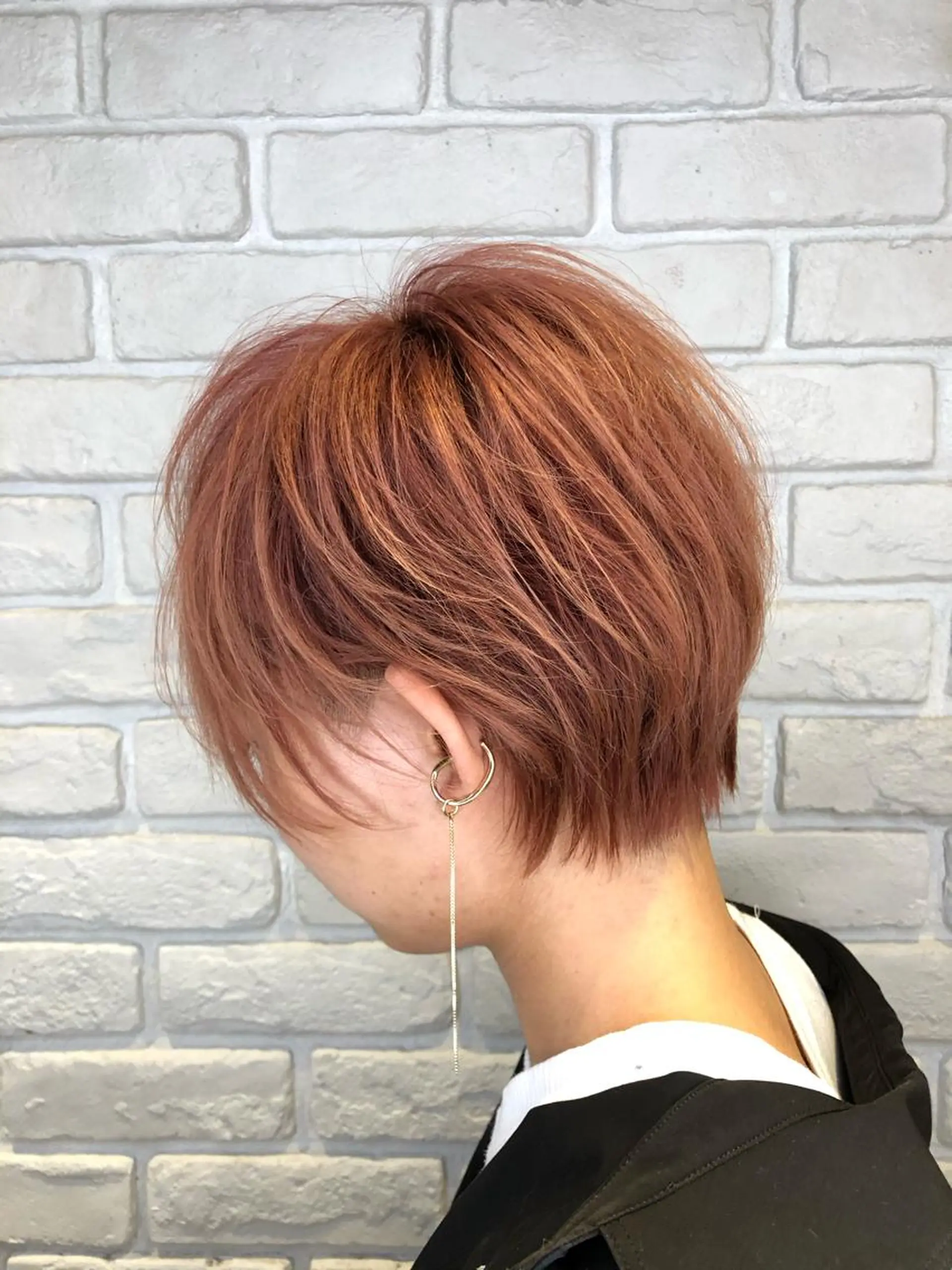 ショート カラー HAIR SALON mimiのヘアスタイル