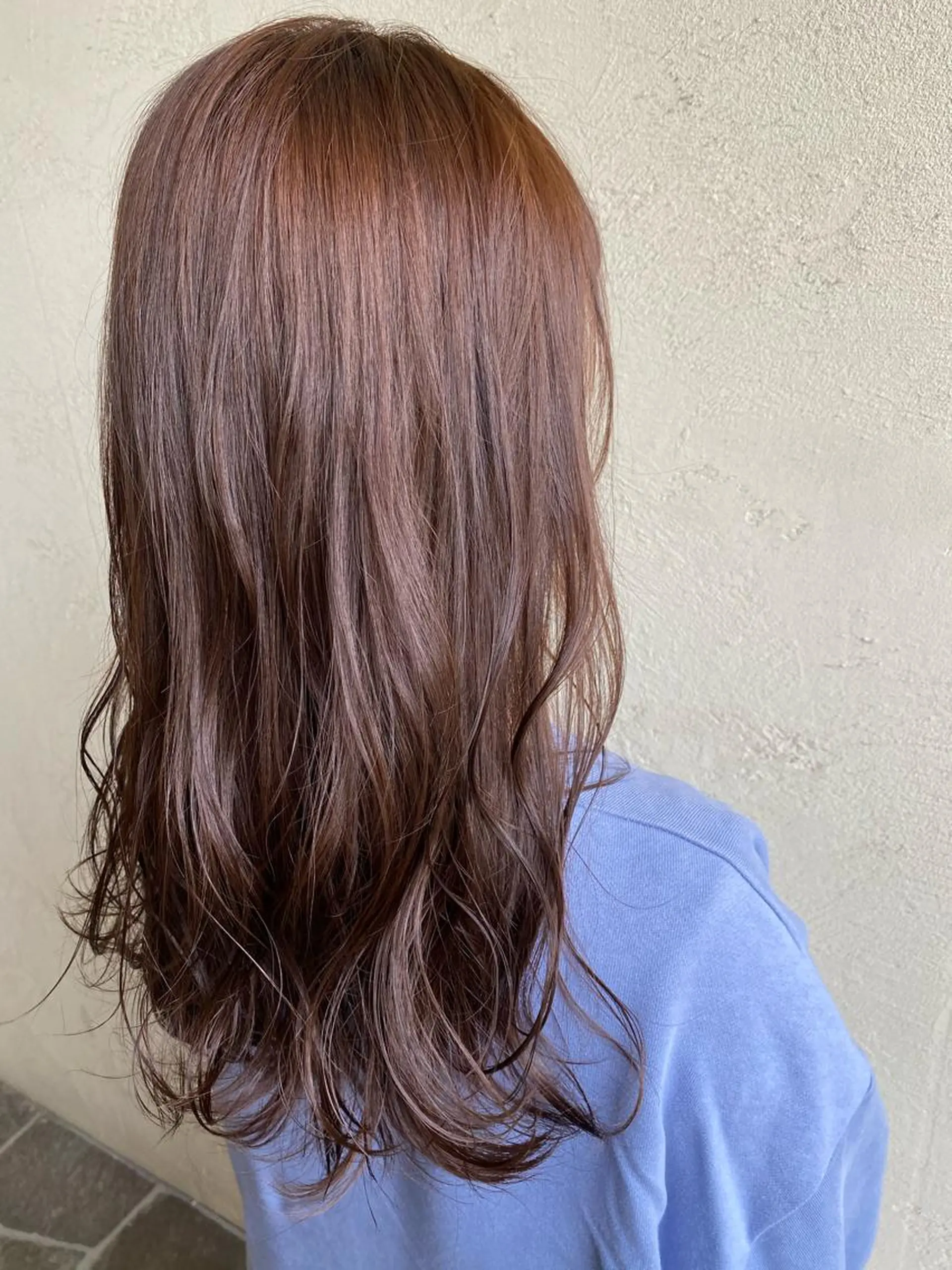 セミロング カラー ami🍑艶カラー/ 髪質改善/透明感のヘアスタイル