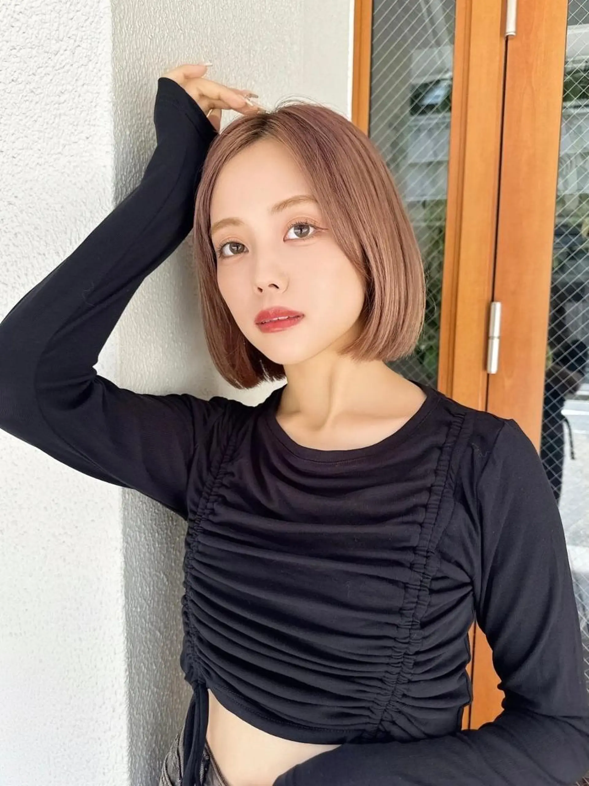 ミディアム カット ヘアカラー トリートメント ⭐️迫田 ゆう⭐️のヘアスタイル