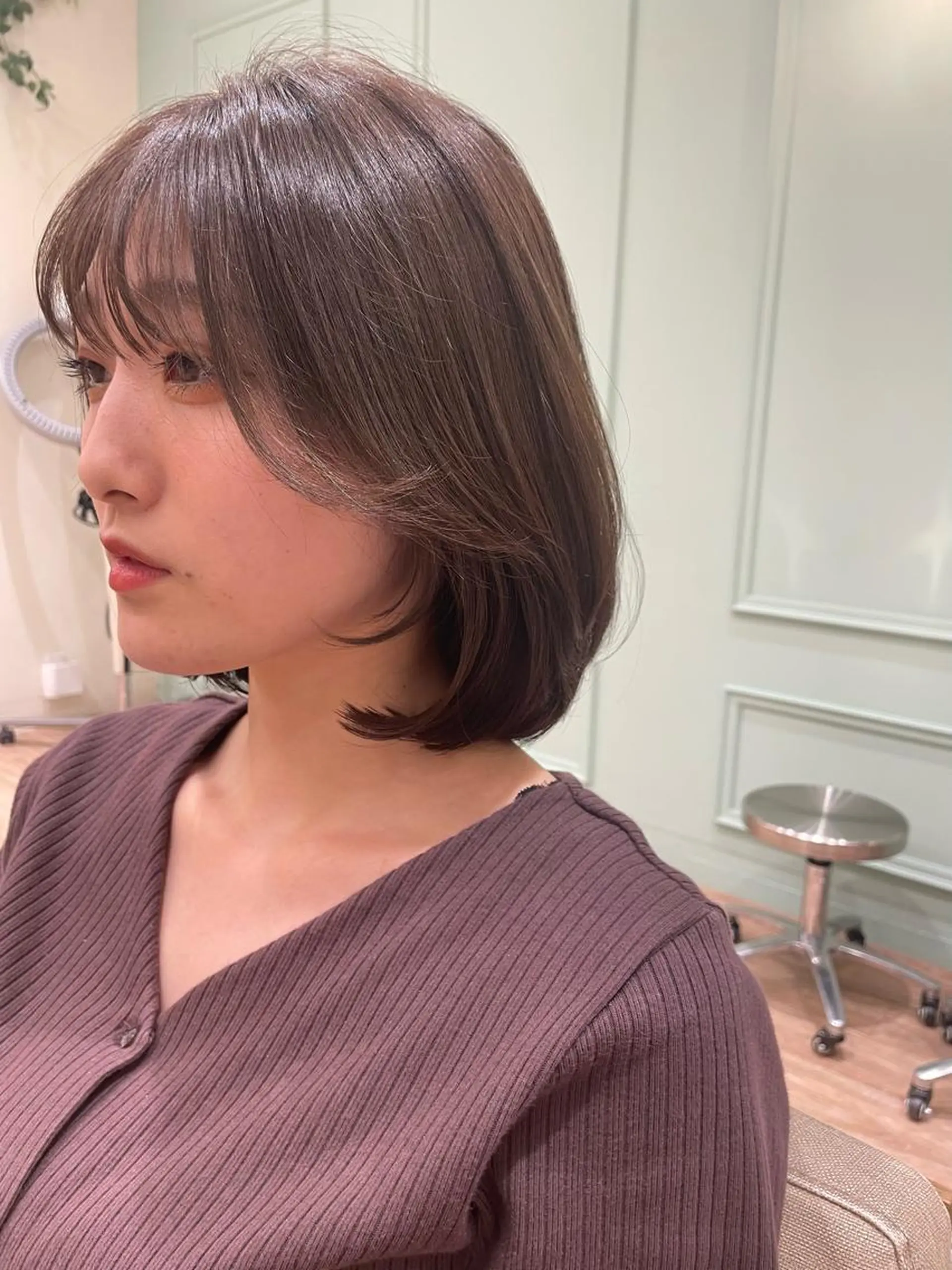 ショート レイヤー／大宮／韓国 🤍AYA🤍のヘアスタイル