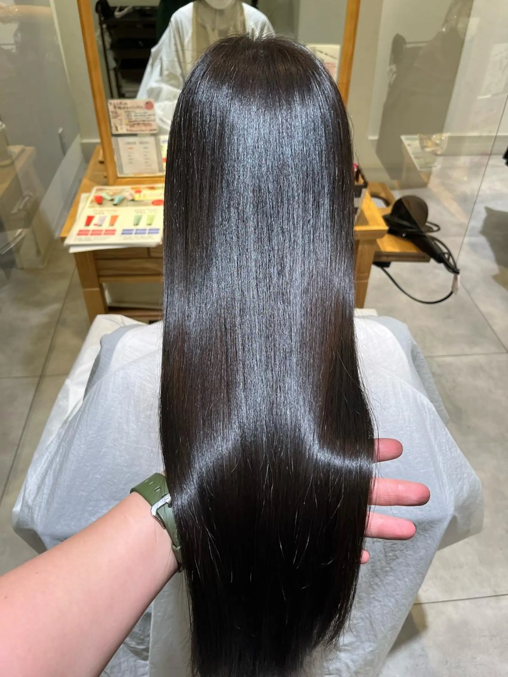 ロング ショートボブ ボブ くびれヘア 髪質改善 ロング カット トリートメント KAORU/絹髪 /髪質改善/奈良のヘアスタイル