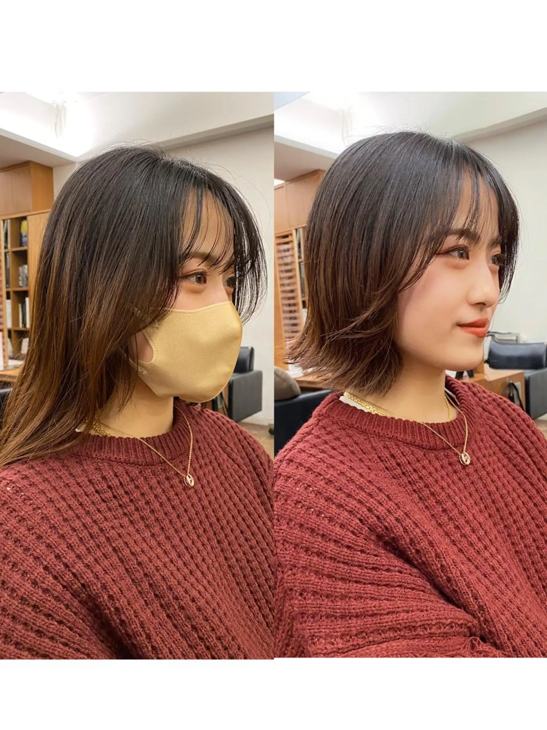 ショート カラー Paddle所属・似合わせレイヤー/ ニュアンスパーマ高倉のヘアスタイル