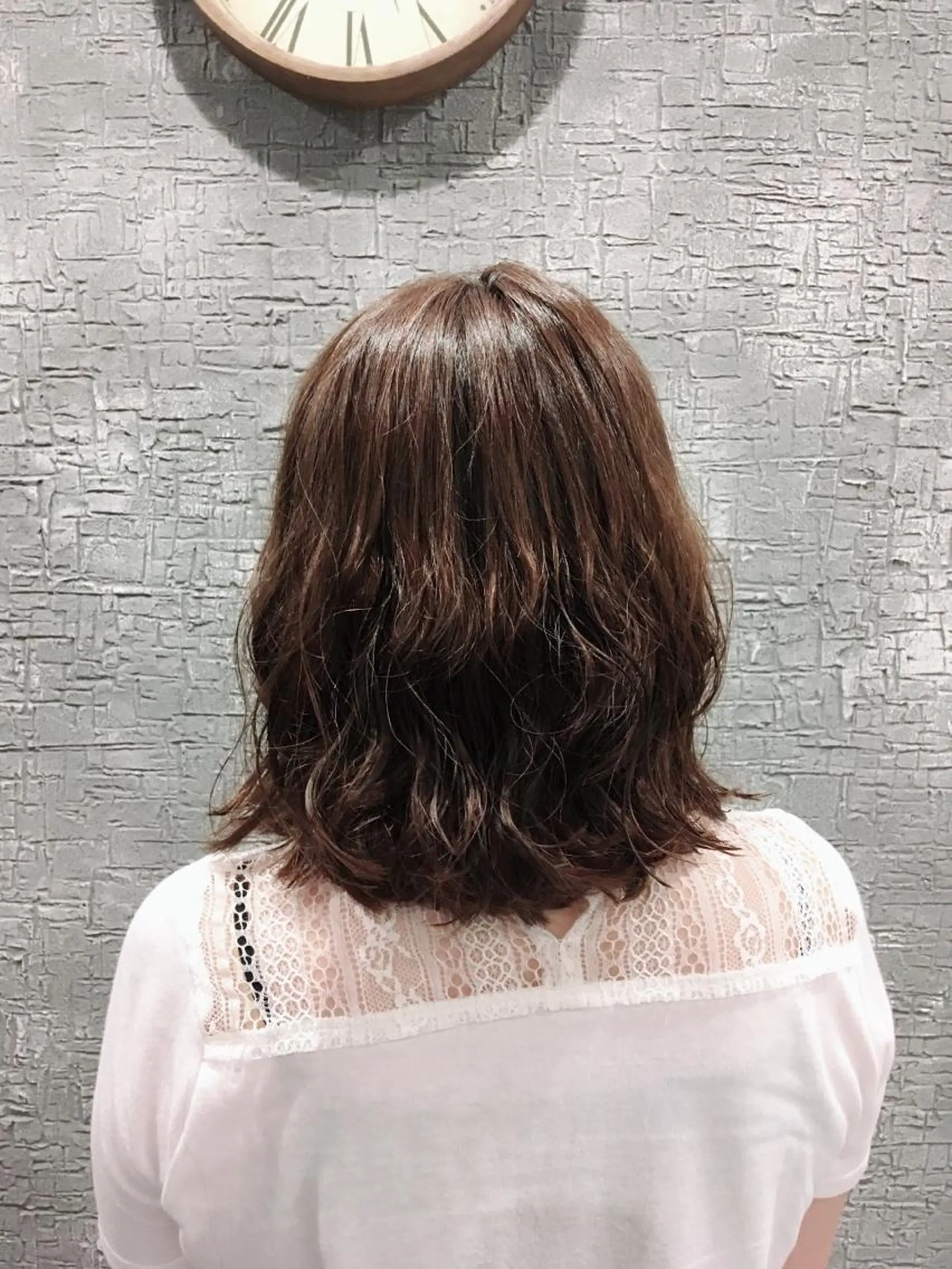 セミロング パーマ セミロングパーマ . YUIのヘアスタイル