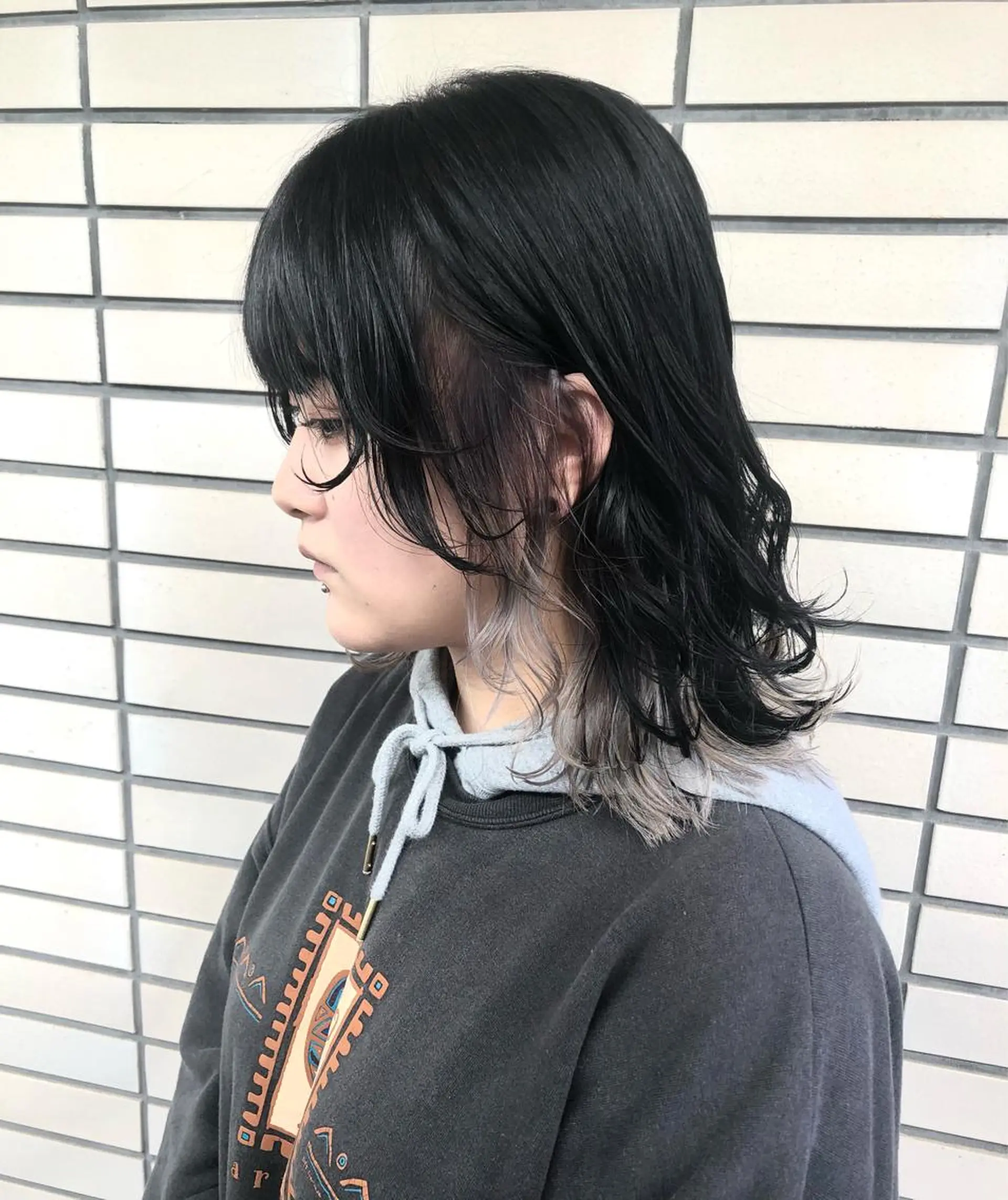 セミロング カラー ベージュカラー ホワイトベージュ 顔まわりレイヤー 顔周りカット レイヤーカット 2nd所属・🤍2nd🤍田所 美希のヘアスタイル