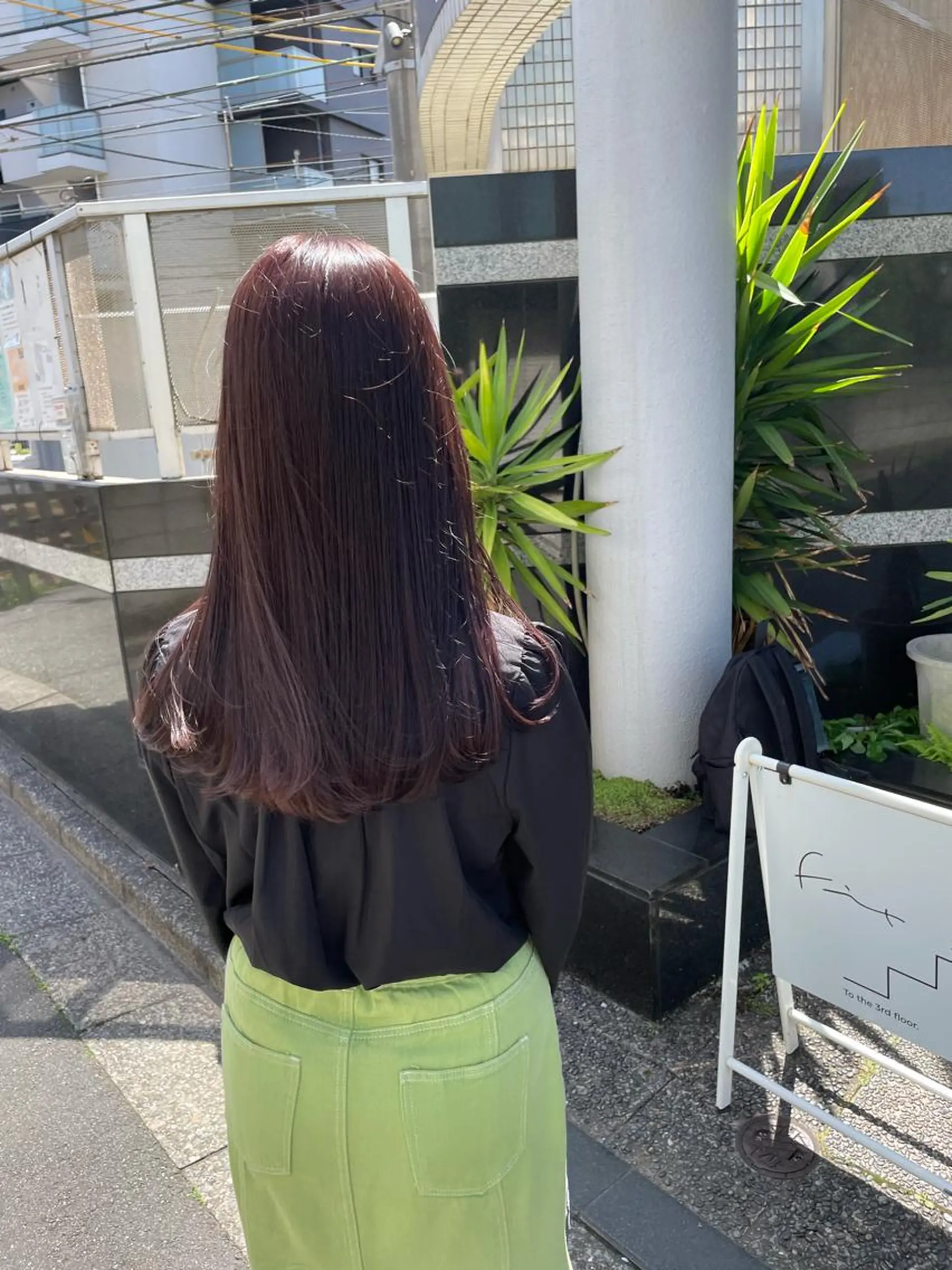 カラー ピンクカラー ピンクパープル fit/ madokaのヘアスタイル