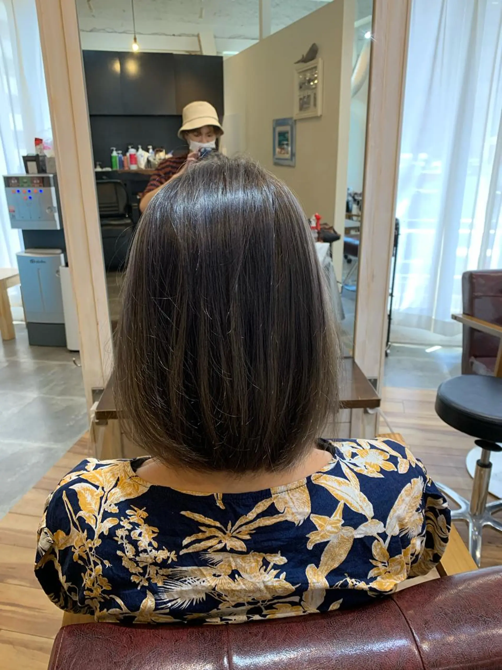 ショート ヘアカラー CECIL hair なんば店所属・メンズパーマ 艶髪☆店長☆有馬のヘアスタイル