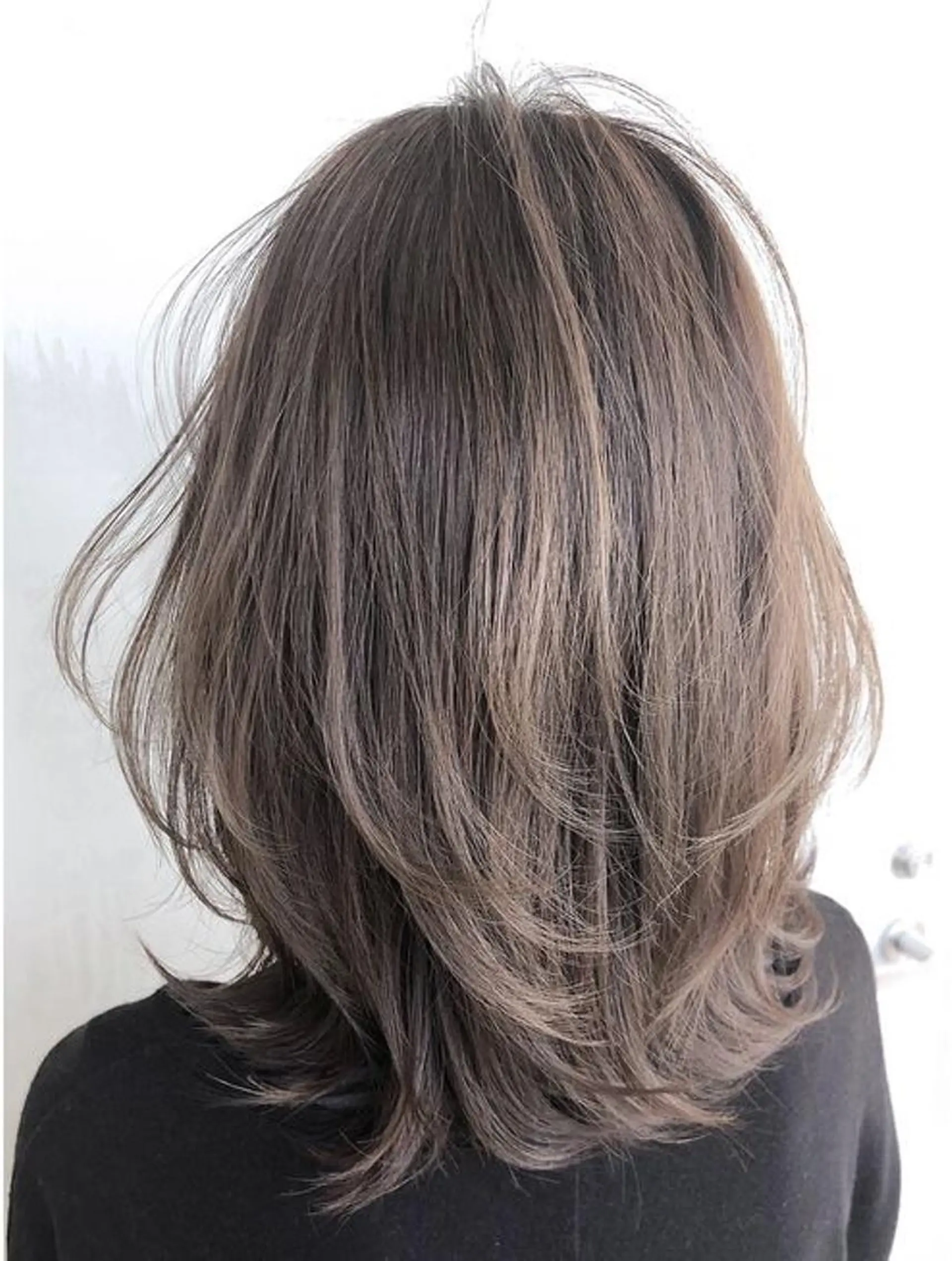 ミディアム カラー カット トリートメント 💗大人艶×髪質改善 カラー💗AYAKIのヘアスタイル