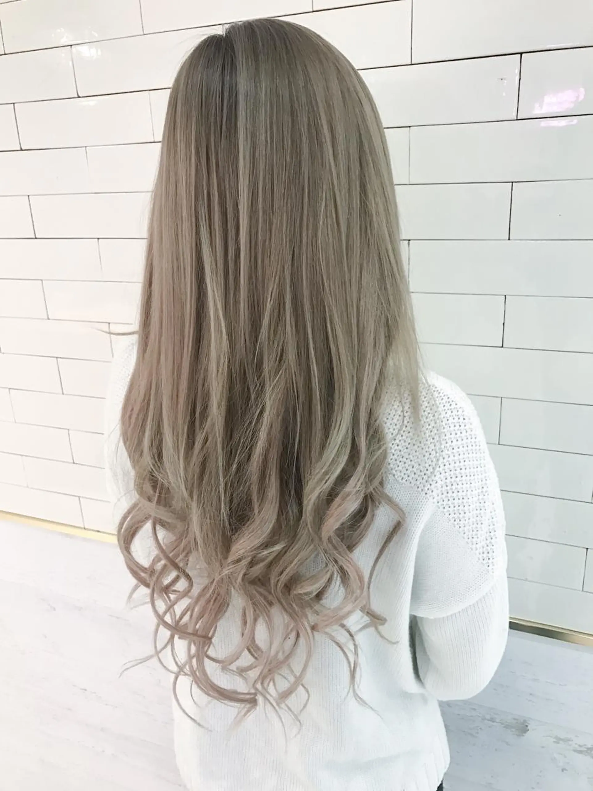 ロング カラー ブロンド 外国人風カラー 🧡ショートの達人 🧡SHOのヘアスタイル