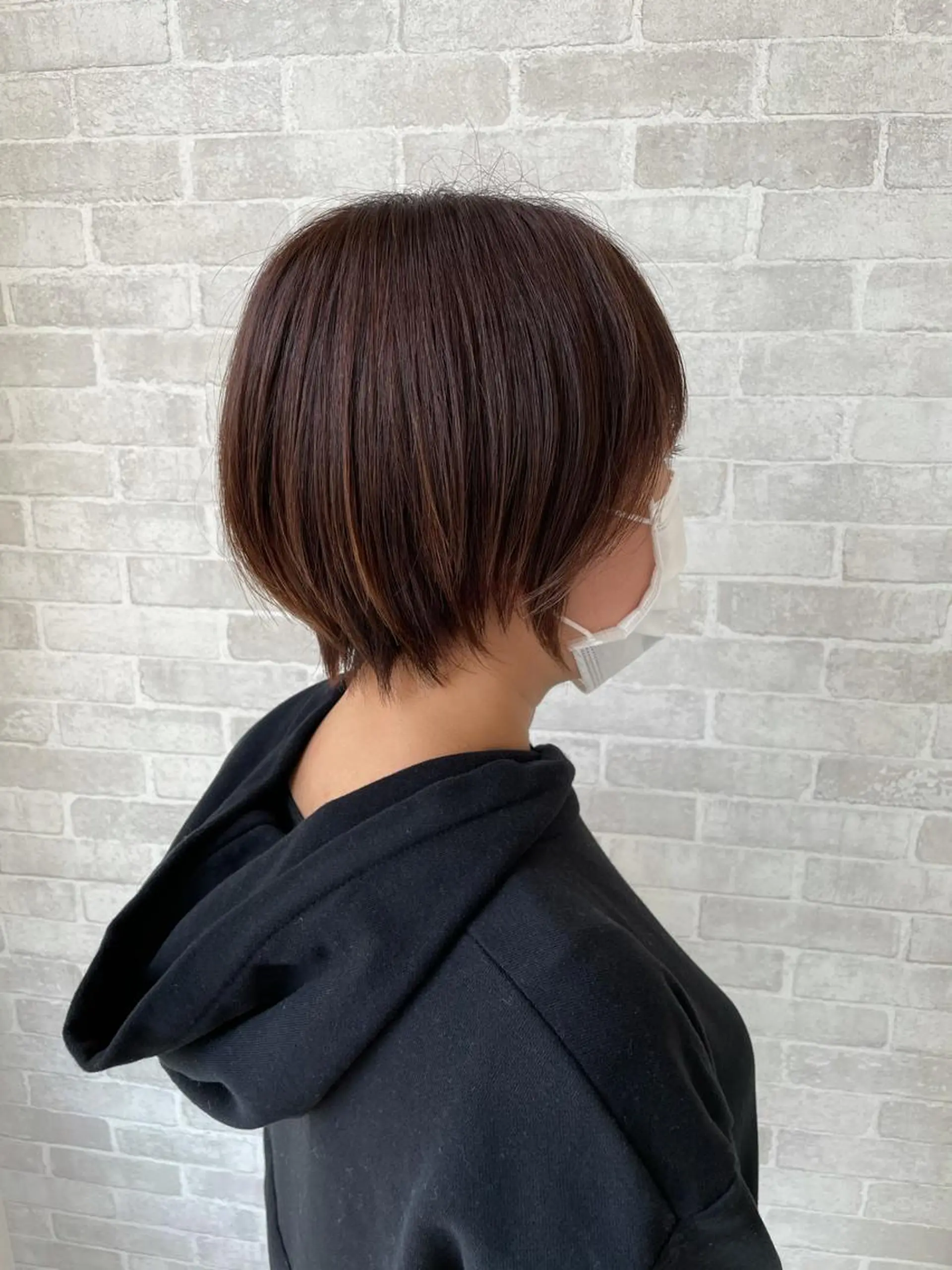 ショート カット ヘアカラー トリートメント Well's TAIGAのヘアスタイル