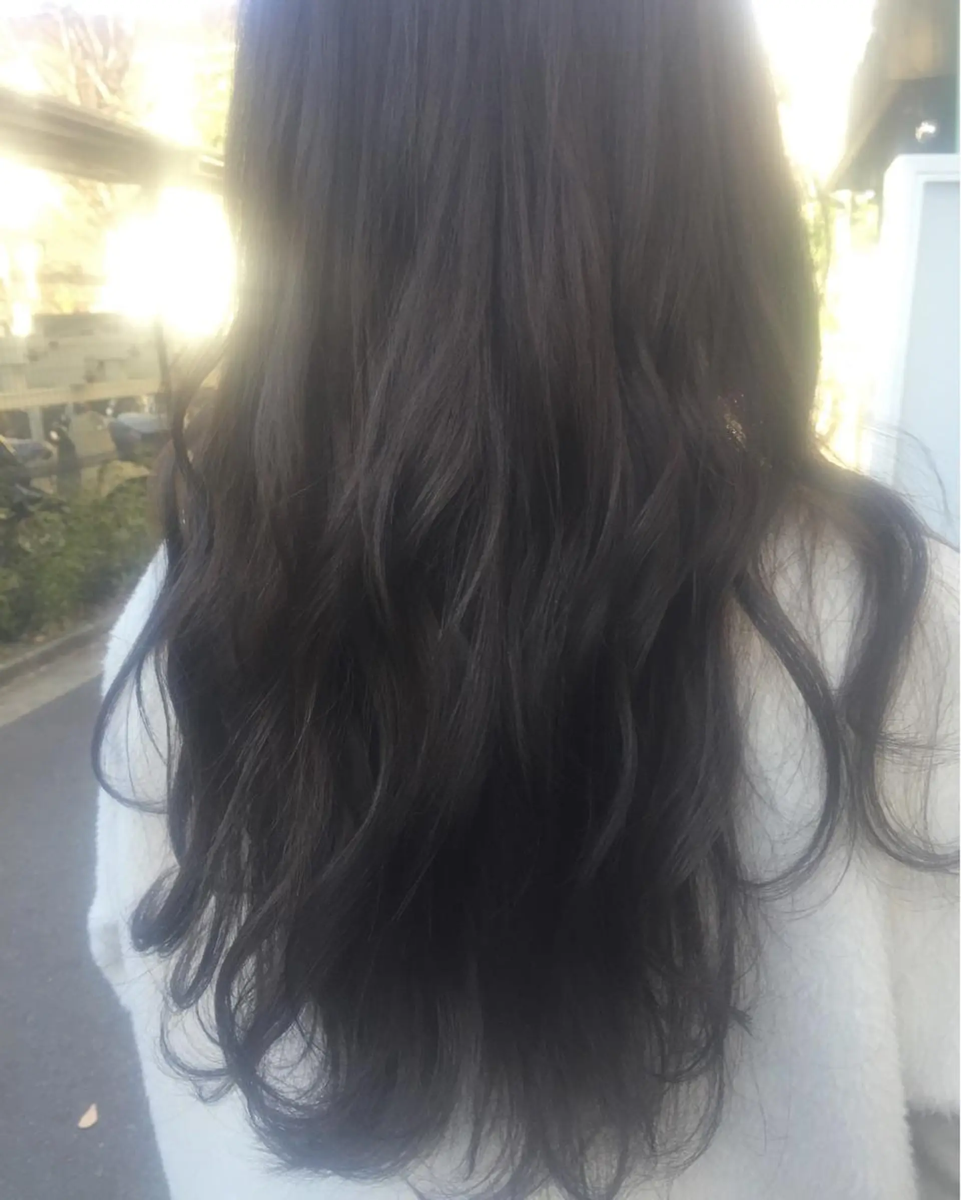 ロング 齋藤 咲のヘアスタイル