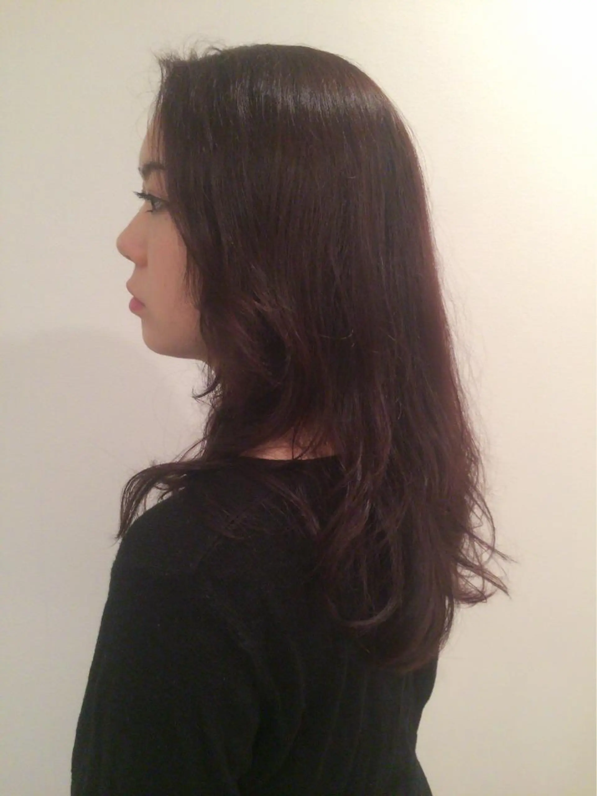 ロング カラー 山口 穂野香のヘアスタイル