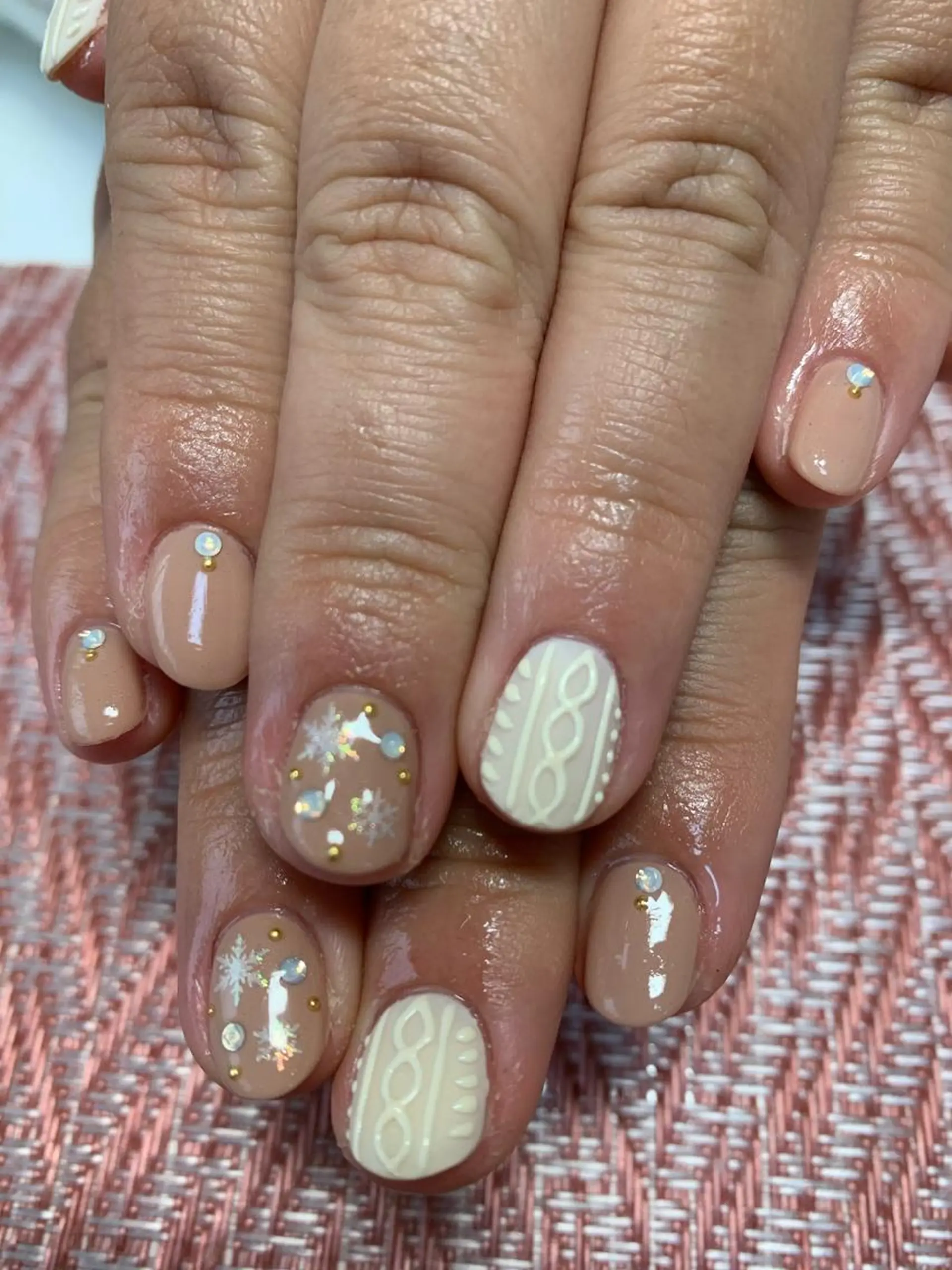 ネイル rukianail 新里のネイルデザイン