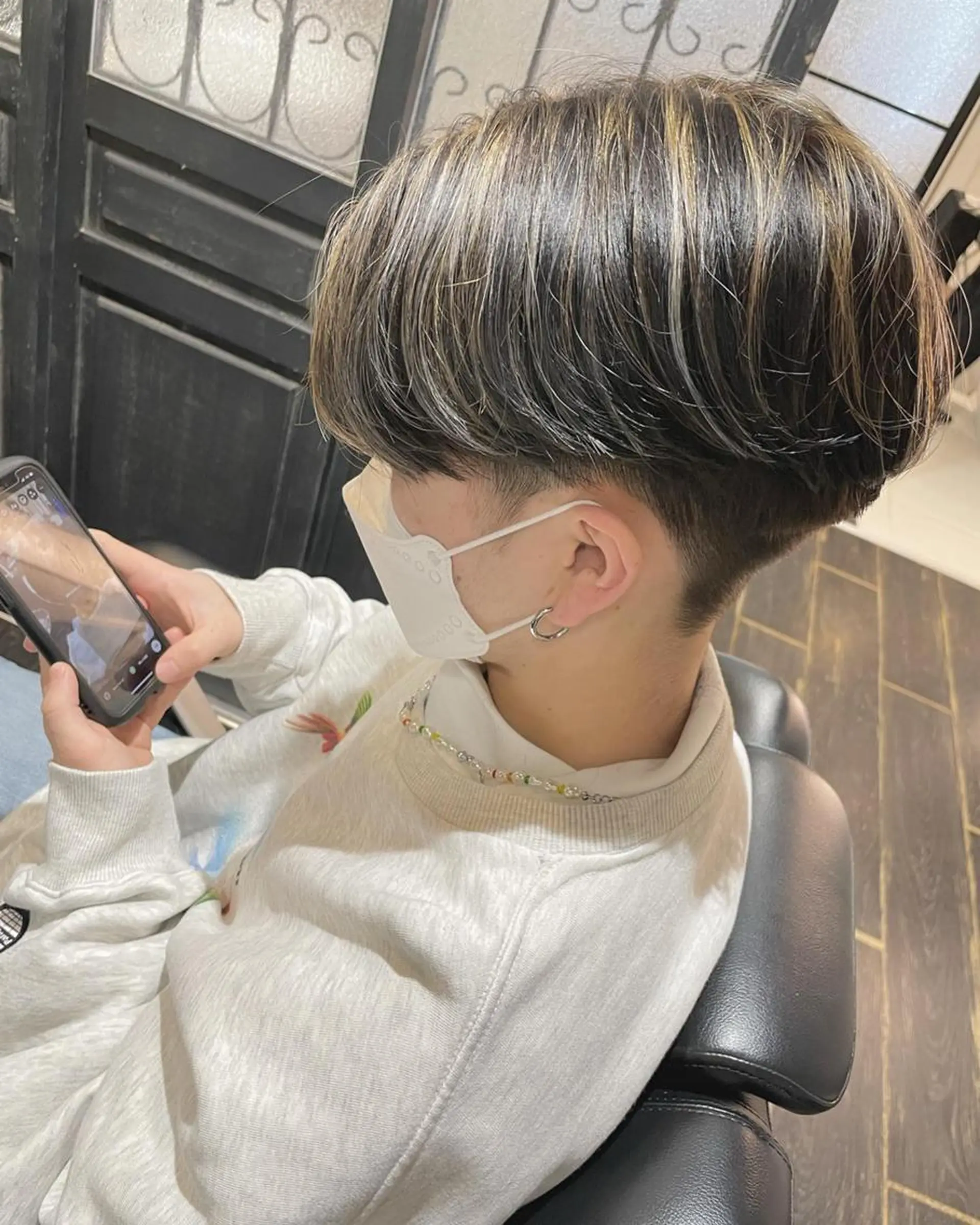 ミディアム カラー パーマ ヘアアレンジ メンズ キッズ ネイル マツエク・マツパ メンズハイライト ハイライトカラー ハイライト メンズネイル 🫧垢抜けヘア🫧 SHIORIのヘアスタイル