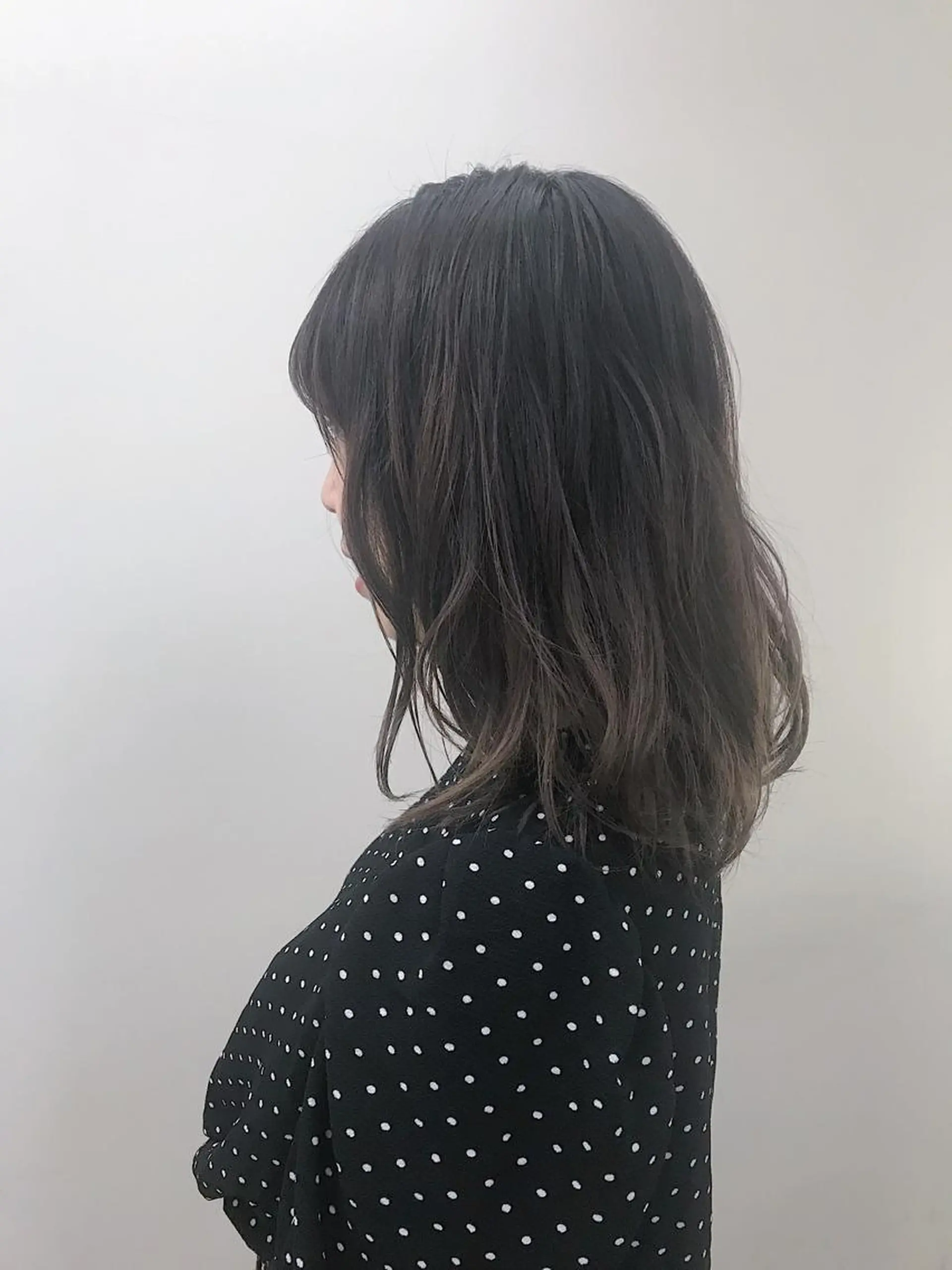 ミディアム カラー カット ヘアカラー ブリーチカラー/ 岩破瑞希のヘアスタイル