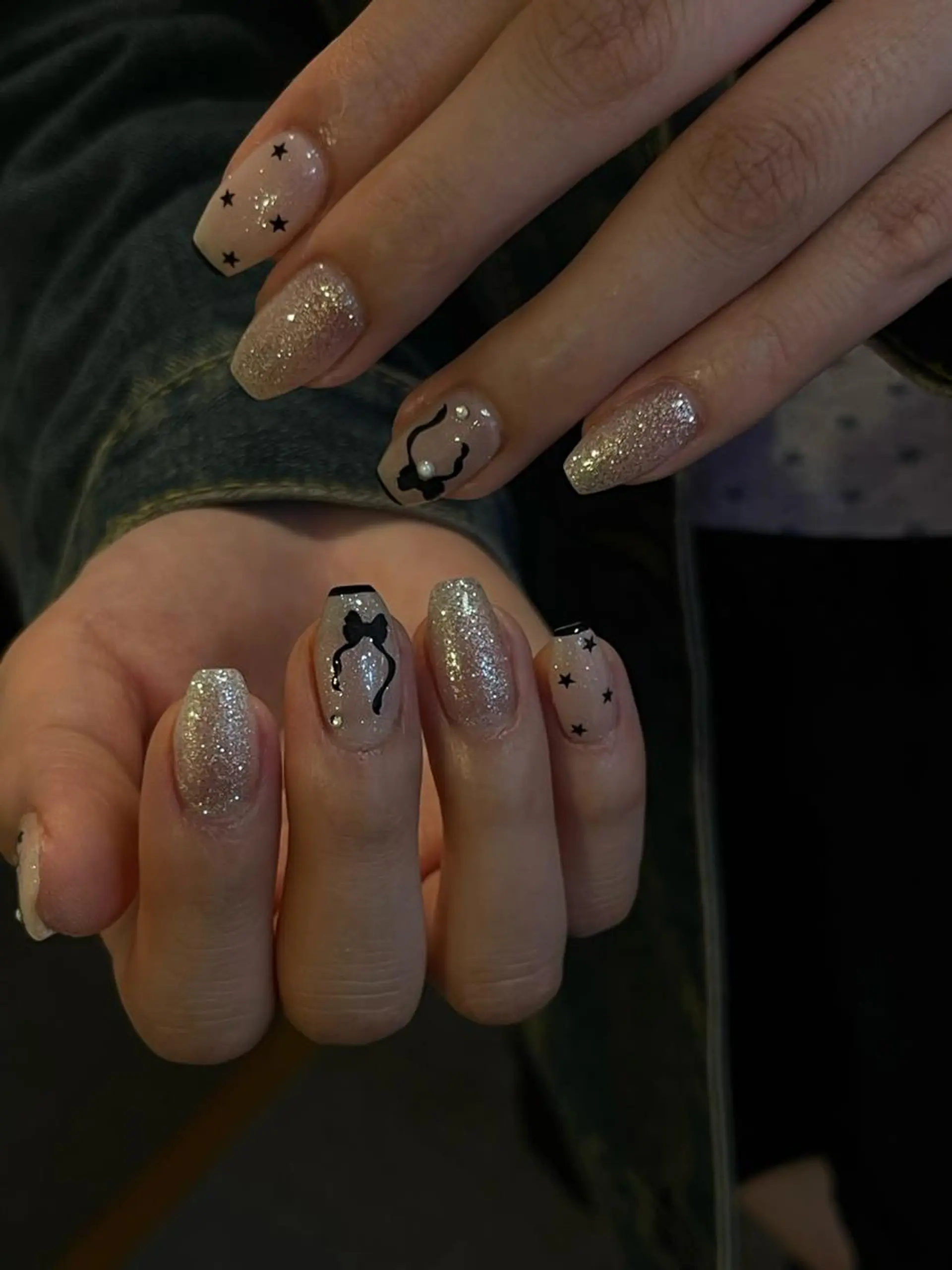 ネイル ボルドー チークネイル 長さ出し フレンチネイル ジェルネイル ハンドネイル VANI Belle Nailのネイルデザイン