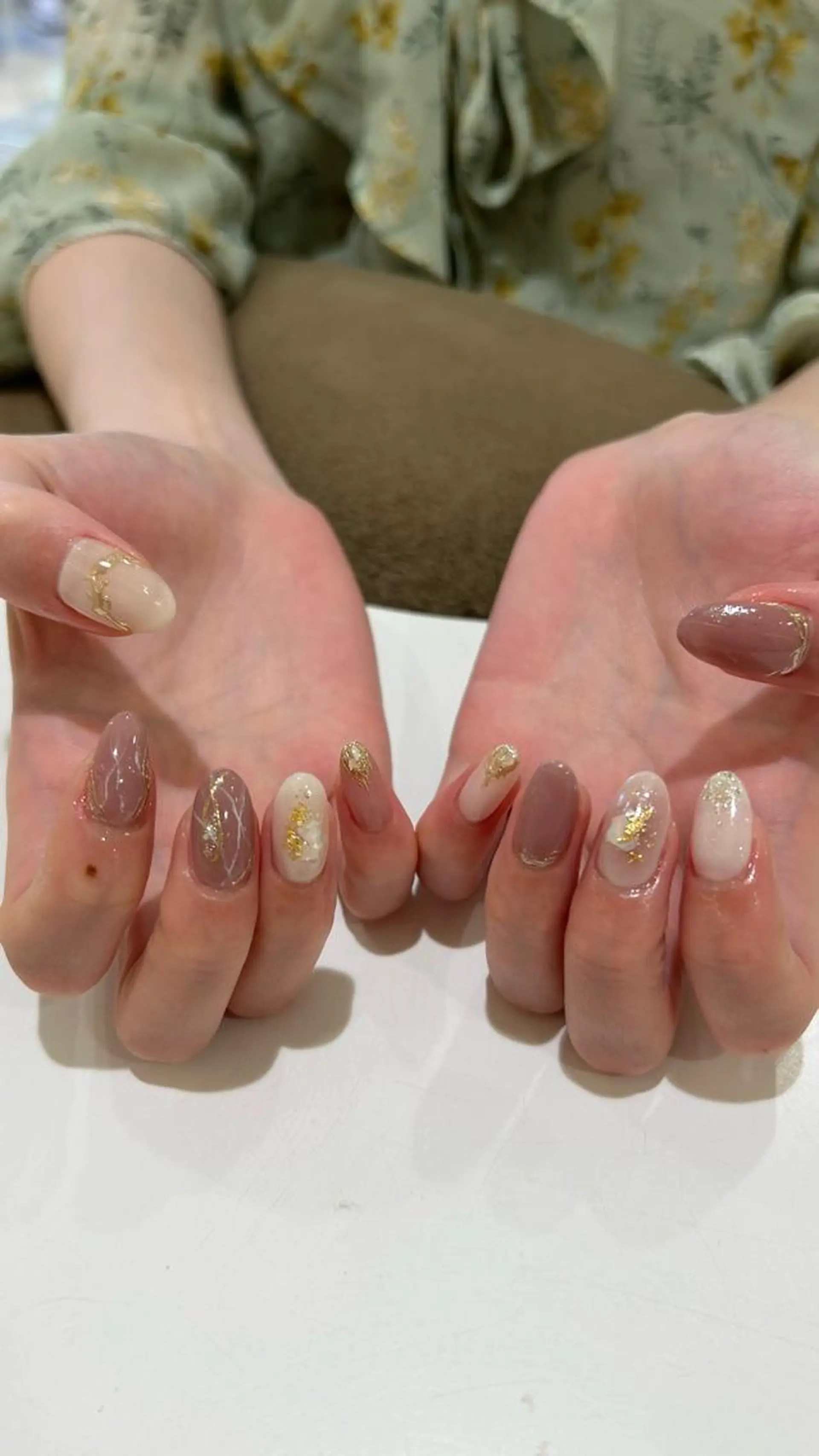 ネイル ハンドネイル 野島 千夏のネイルデザイン