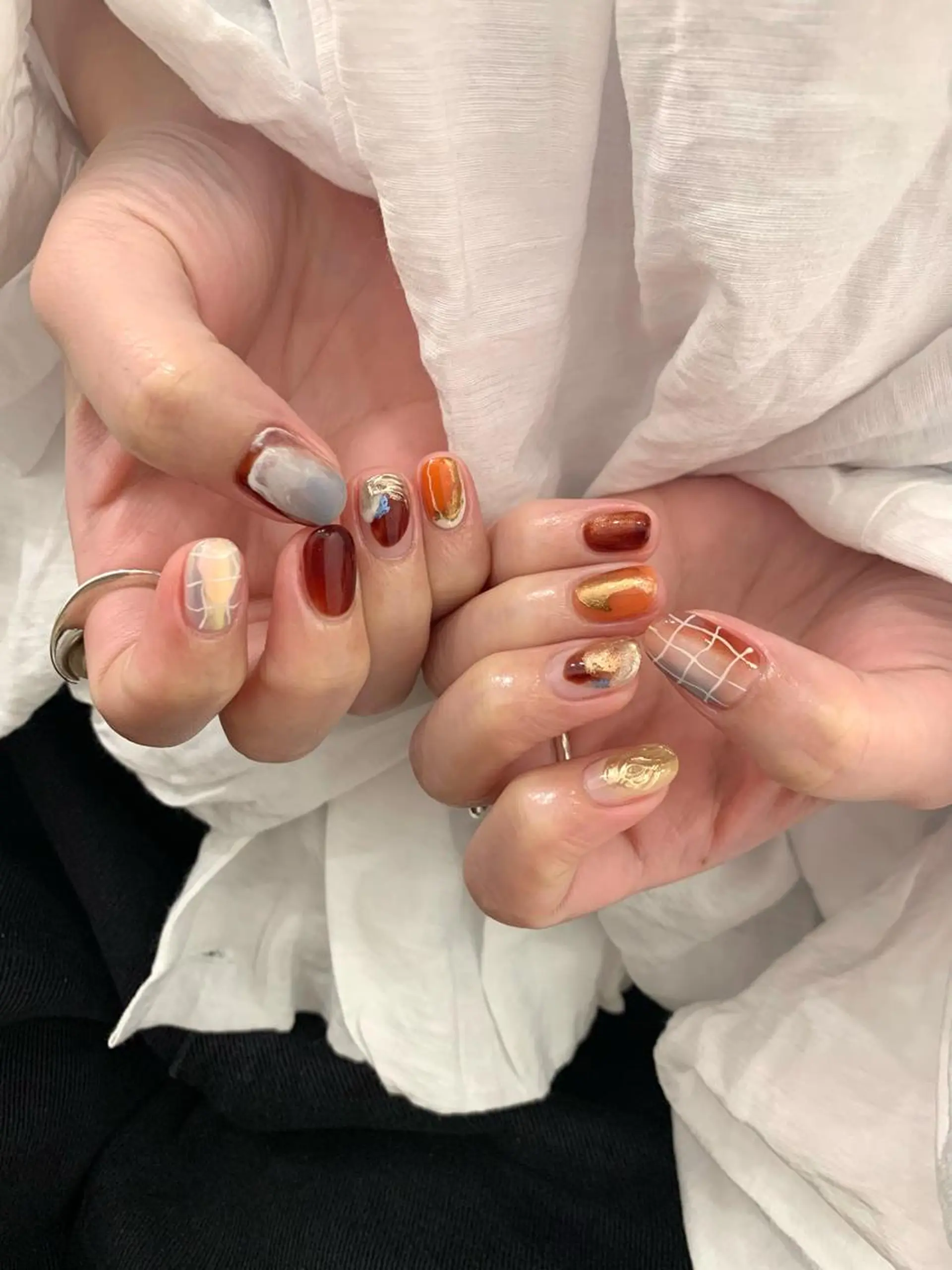 ネイル ハンドネイル w*ange nail所属・w*ange MAOのネイルデザイン