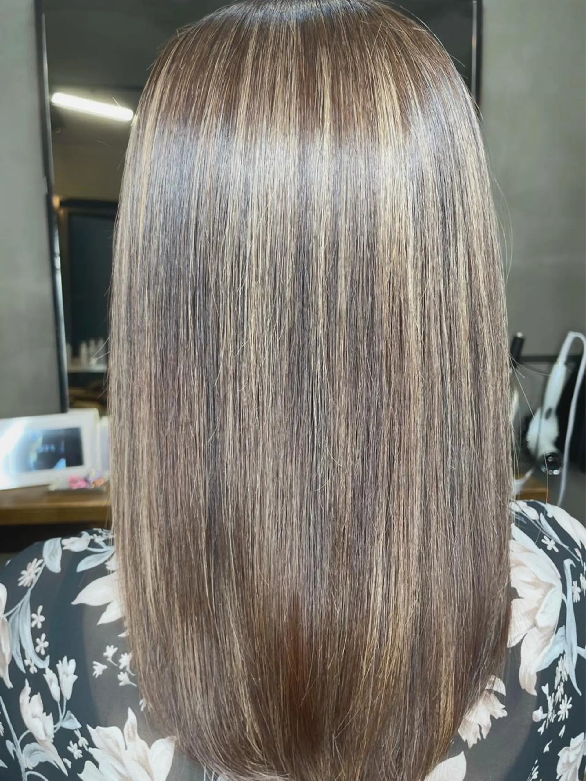 ミディアム 髪質改善 カット ヘアカラー トリートメント 🌈韓国ヘア KOUSEI🌈のヘアスタイル