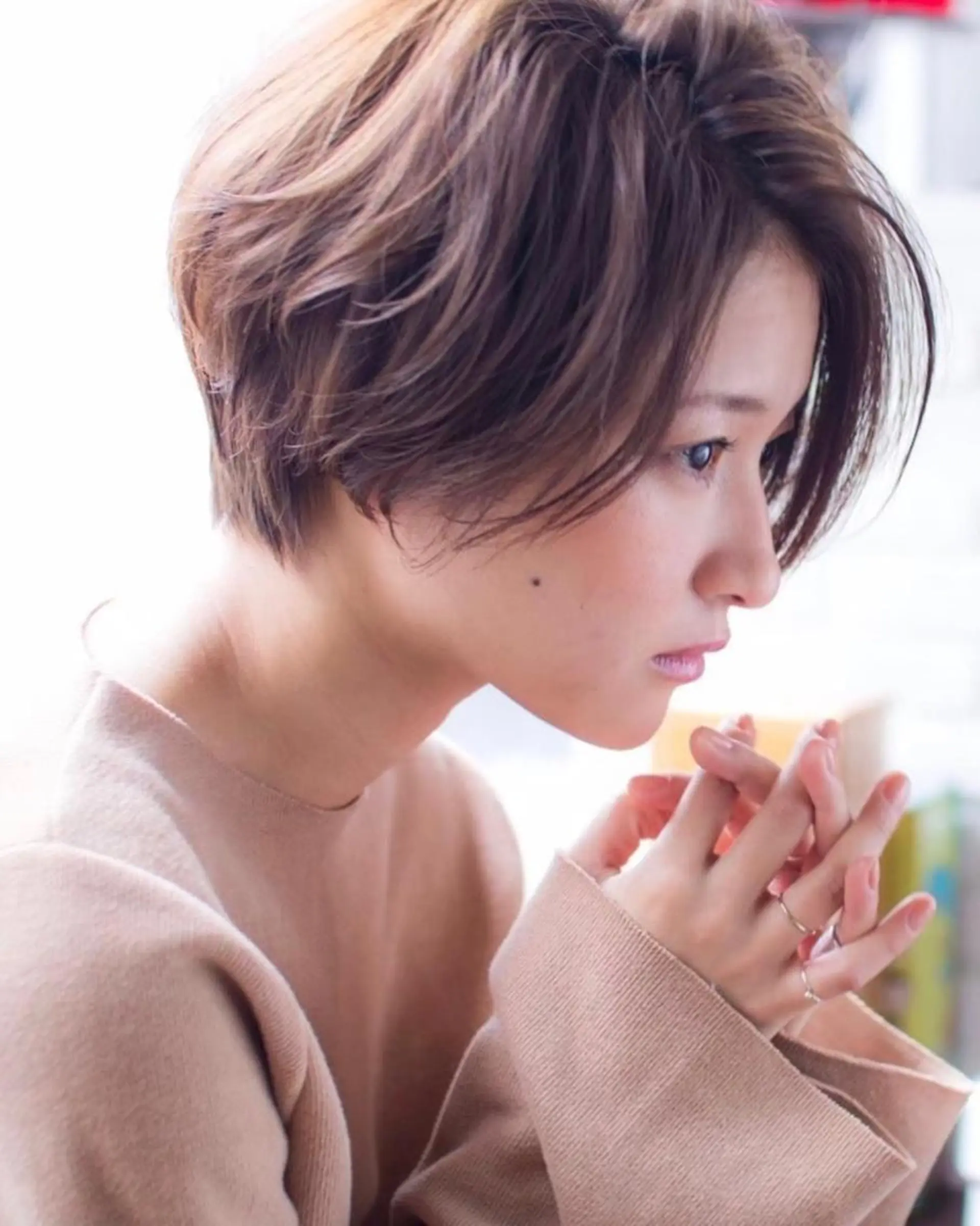 ショート 林 飛夕也のヘアスタイル