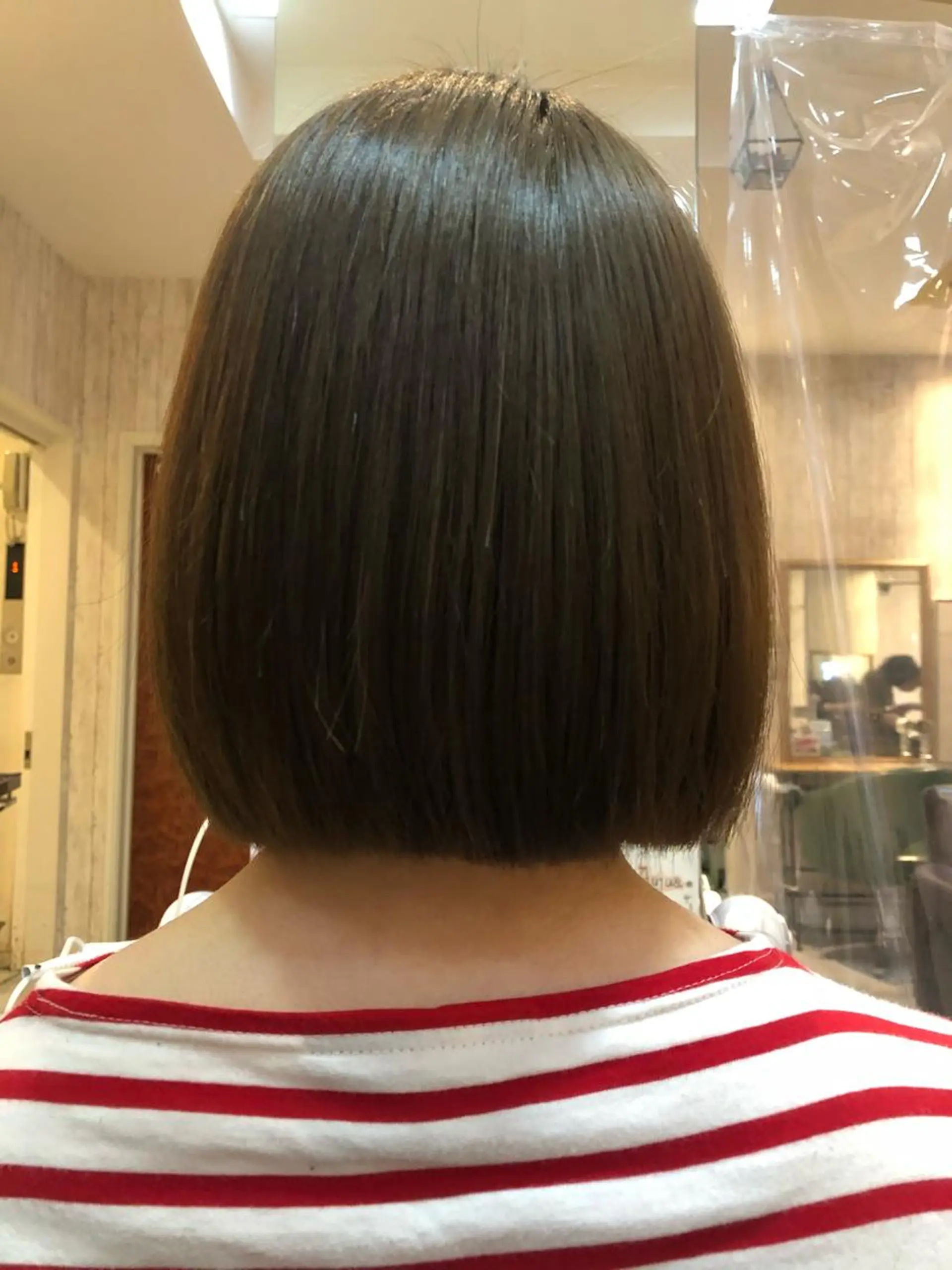 ショート ボブ 乕谷 美潮のヘアスタイル