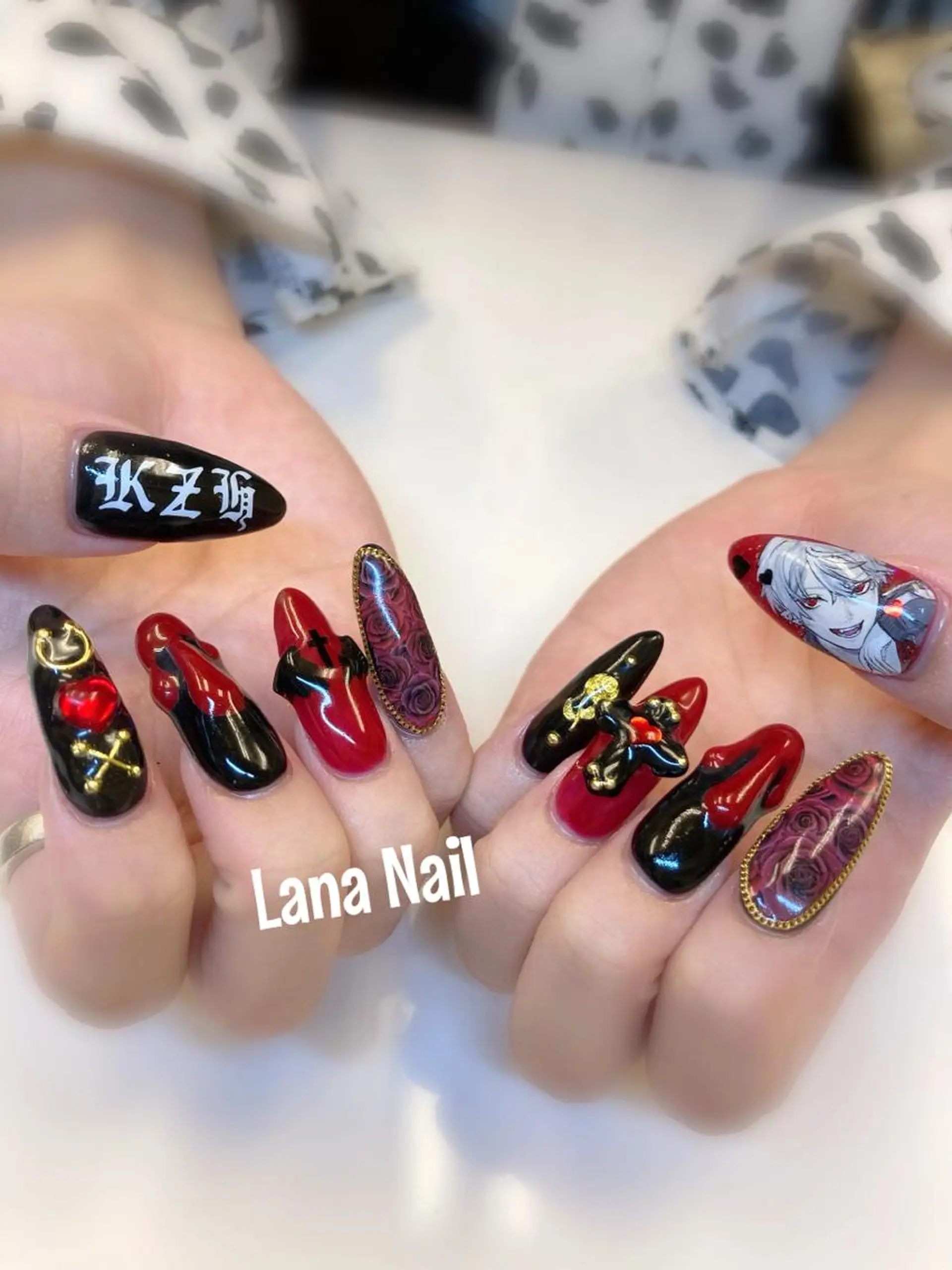 ネイル スカルプネイル Lana Nailのネイルデザイン