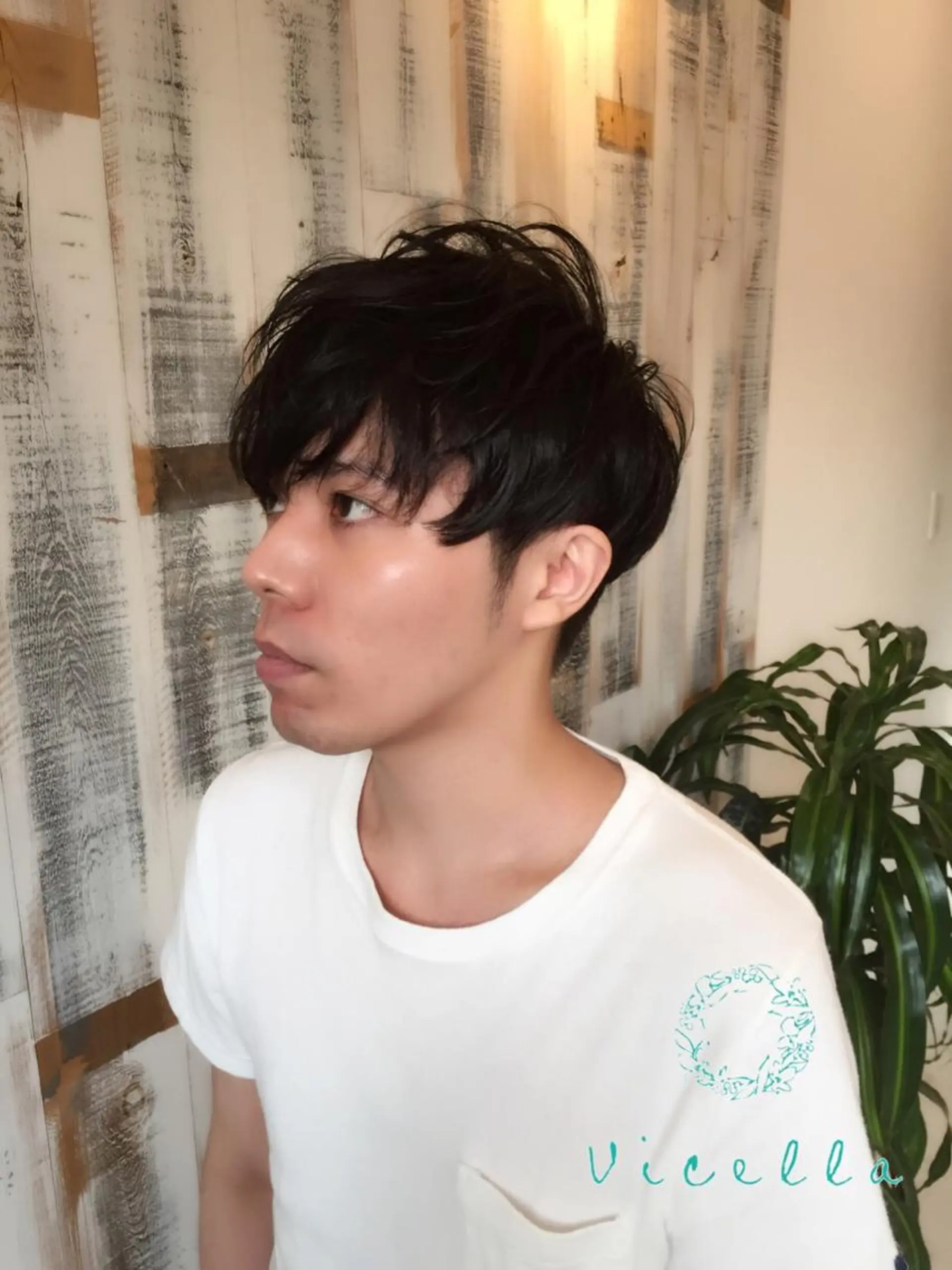 メンズ ビジネス マッシュ ツーブロック 柴田泰秀sotti. 髪質改善/ブリーチのヘアスタイル