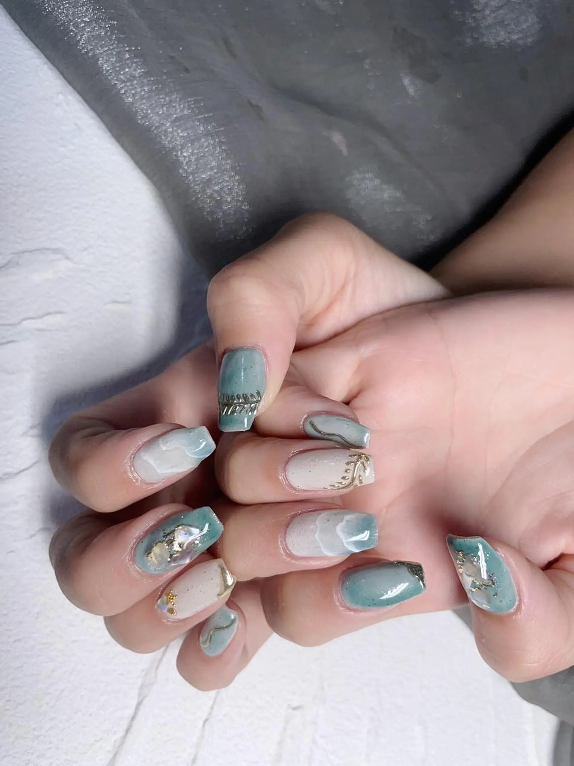 ネイル 神田 ココナッツのネイルデザイン