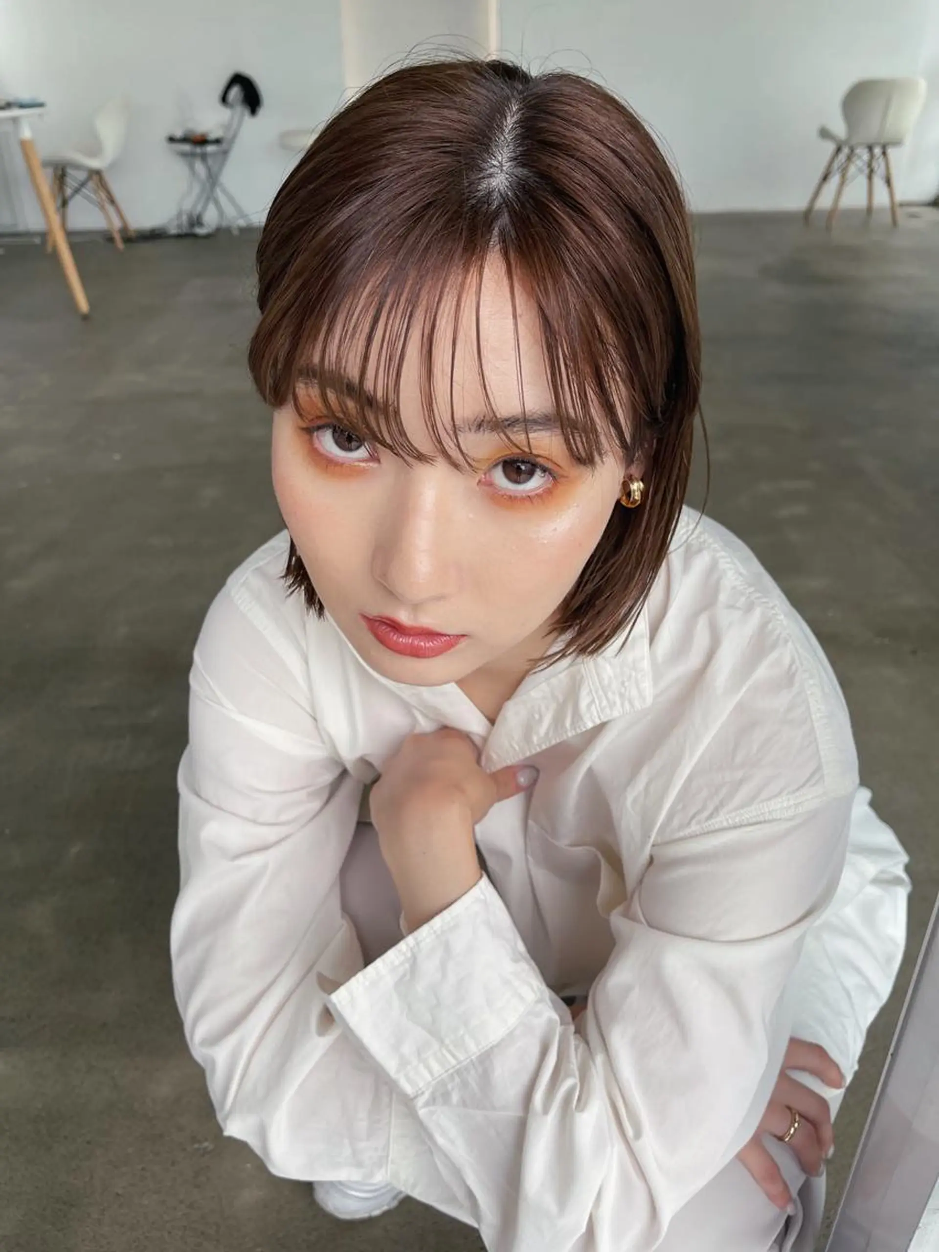 ショート カラー 無料モデル募集中🍃 ANDYのヘアスタイル