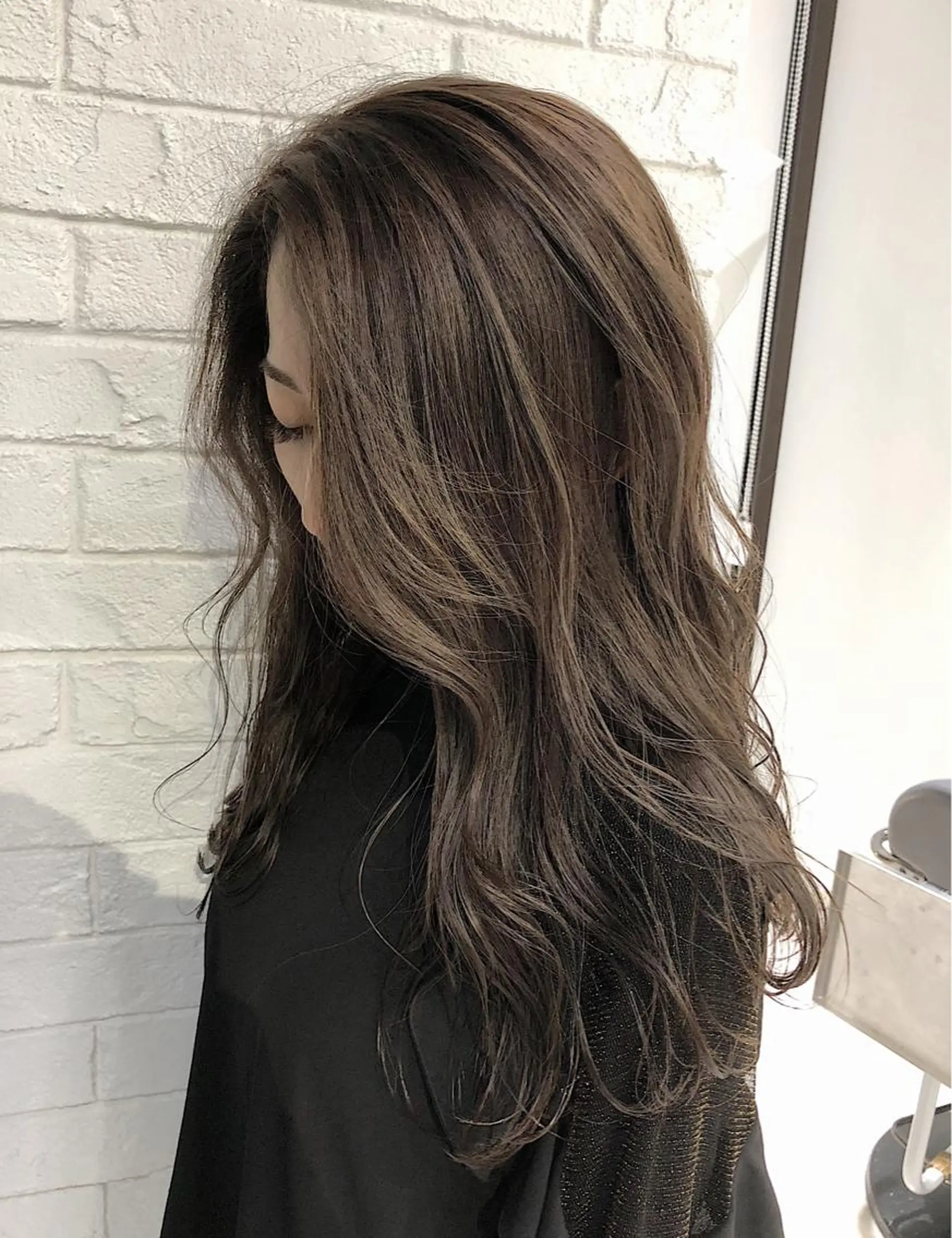 セミロング カラー アディクシーカラー ハイライトカラー 外国人風カラー ハイライト ノンダメージ髪質改善 カラー💎/KURAのヘアスタイル