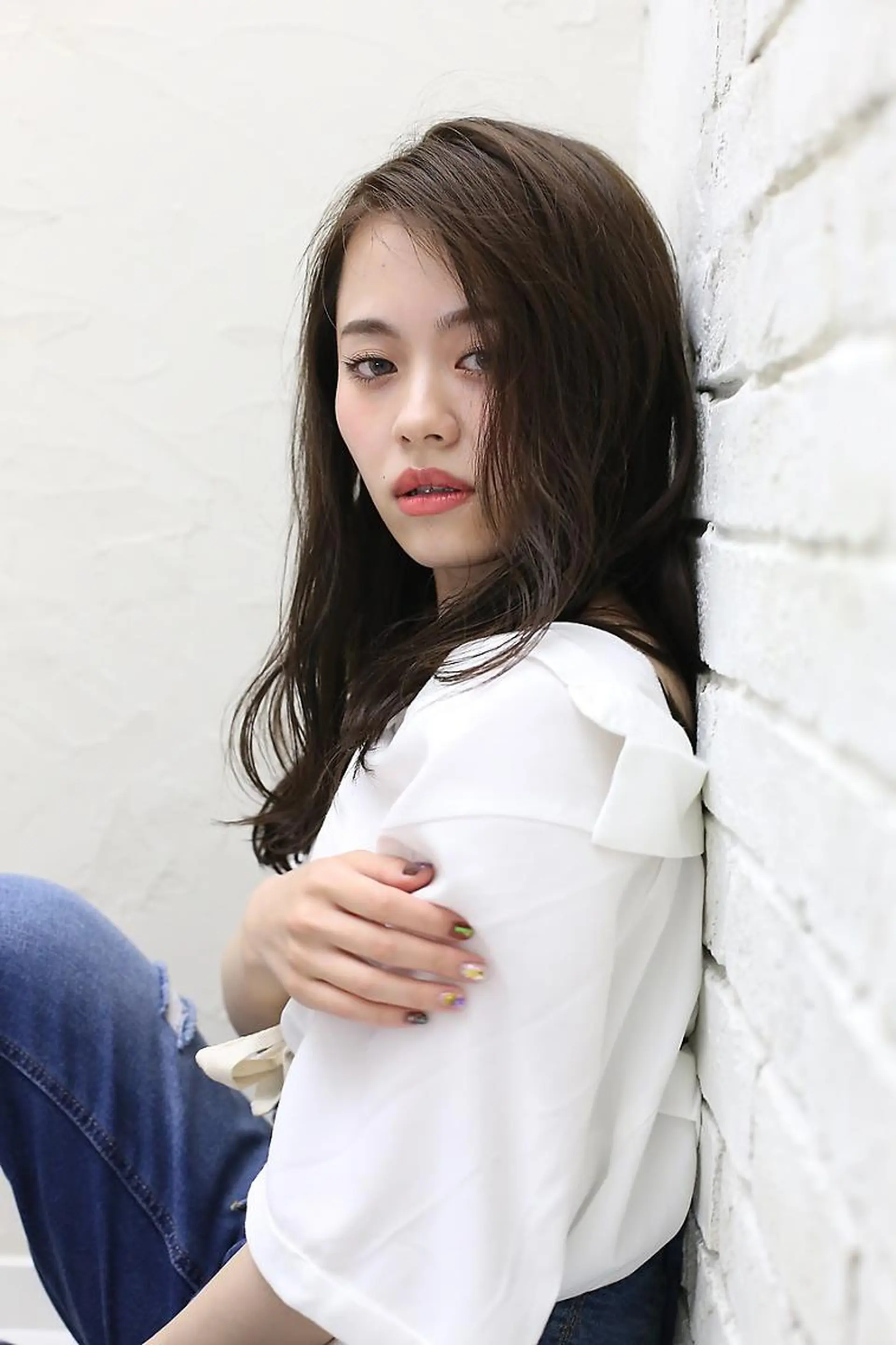 ミディアム 小林 永佳のヘアスタイル