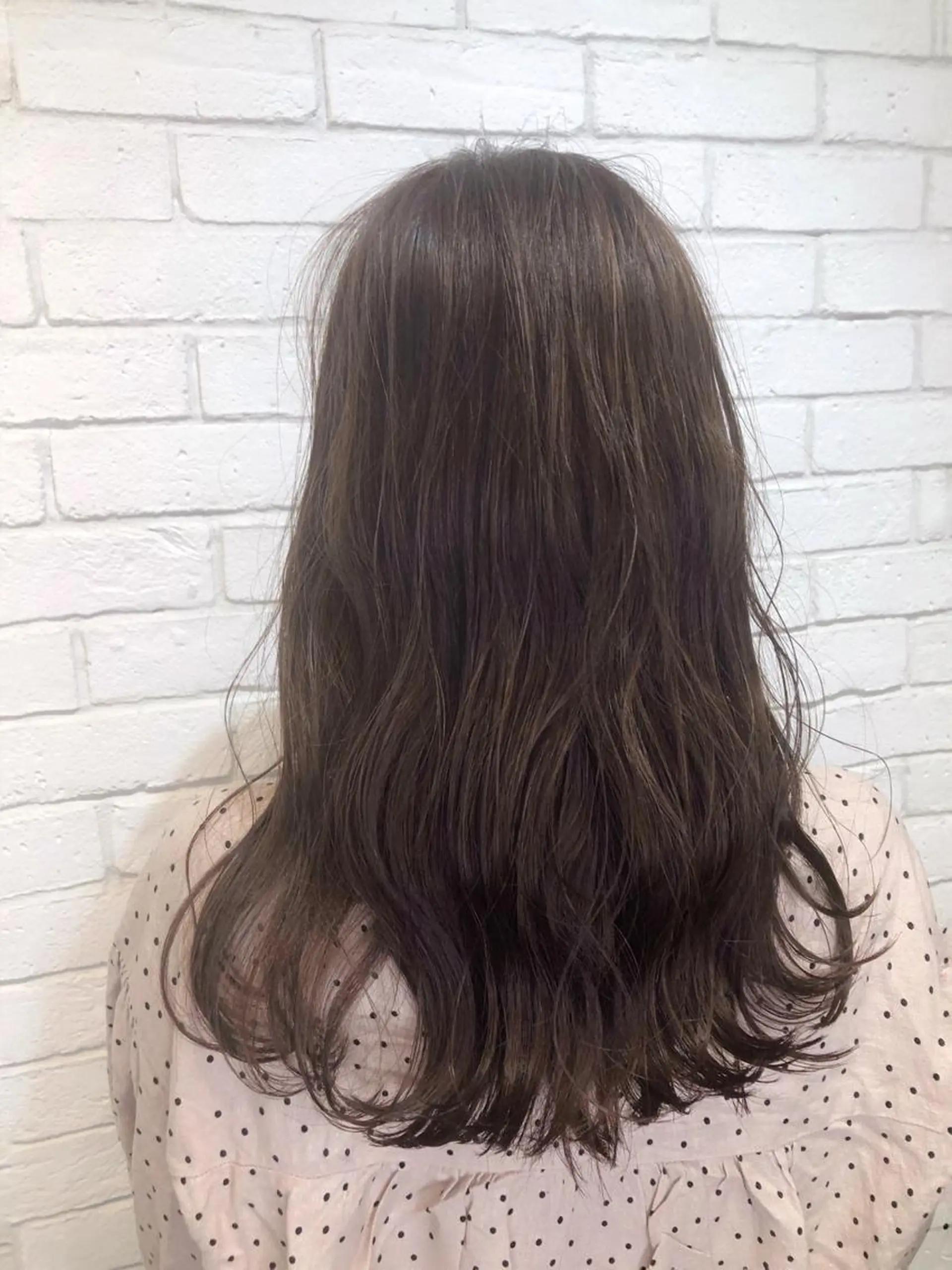 セミロング カラーアンドケアリタ kitamuuuのヘアスタイル