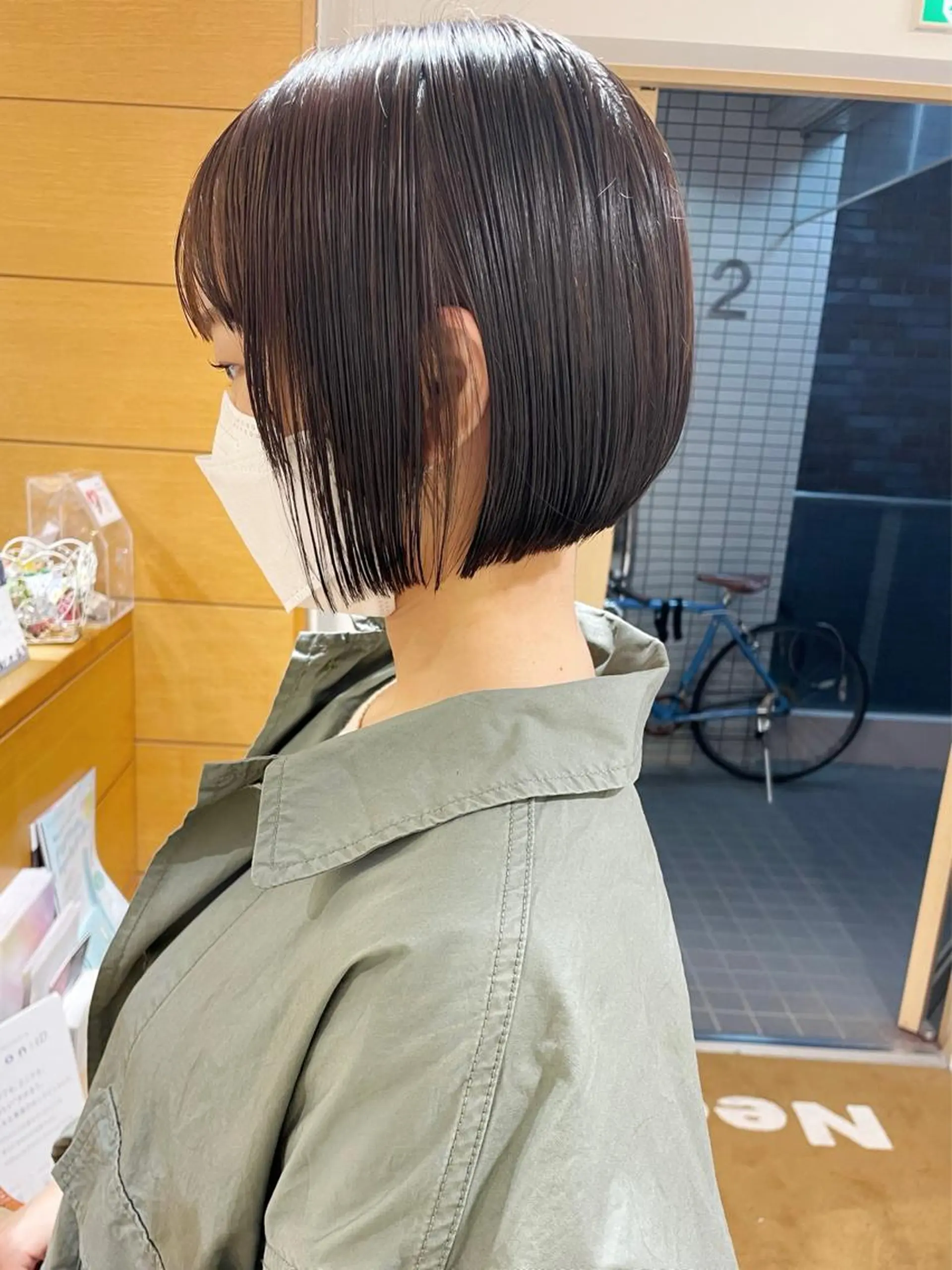 ショート カラー カット ヘアカラー トリートメント 齋藤 咲のヘアスタイル
