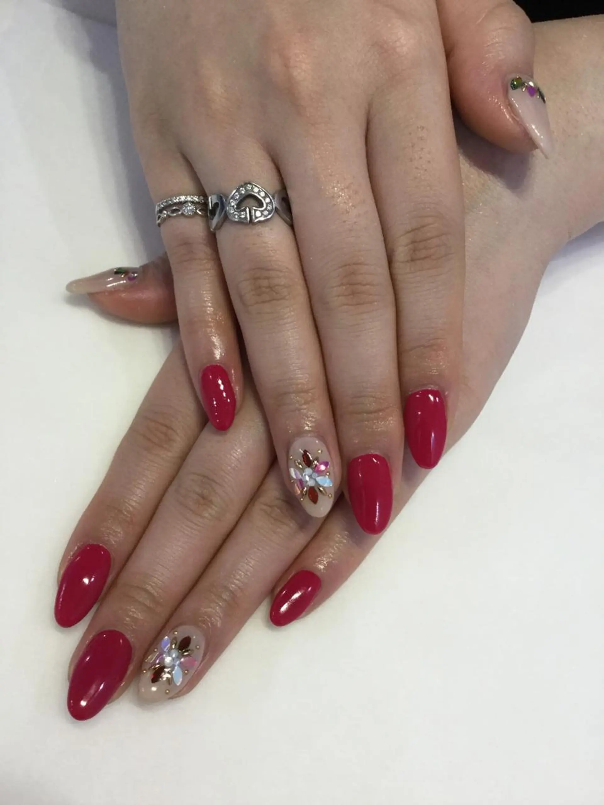 ネイル ハンドネイル 💎🐰 saki. m 🐰💎のネイルデザイン