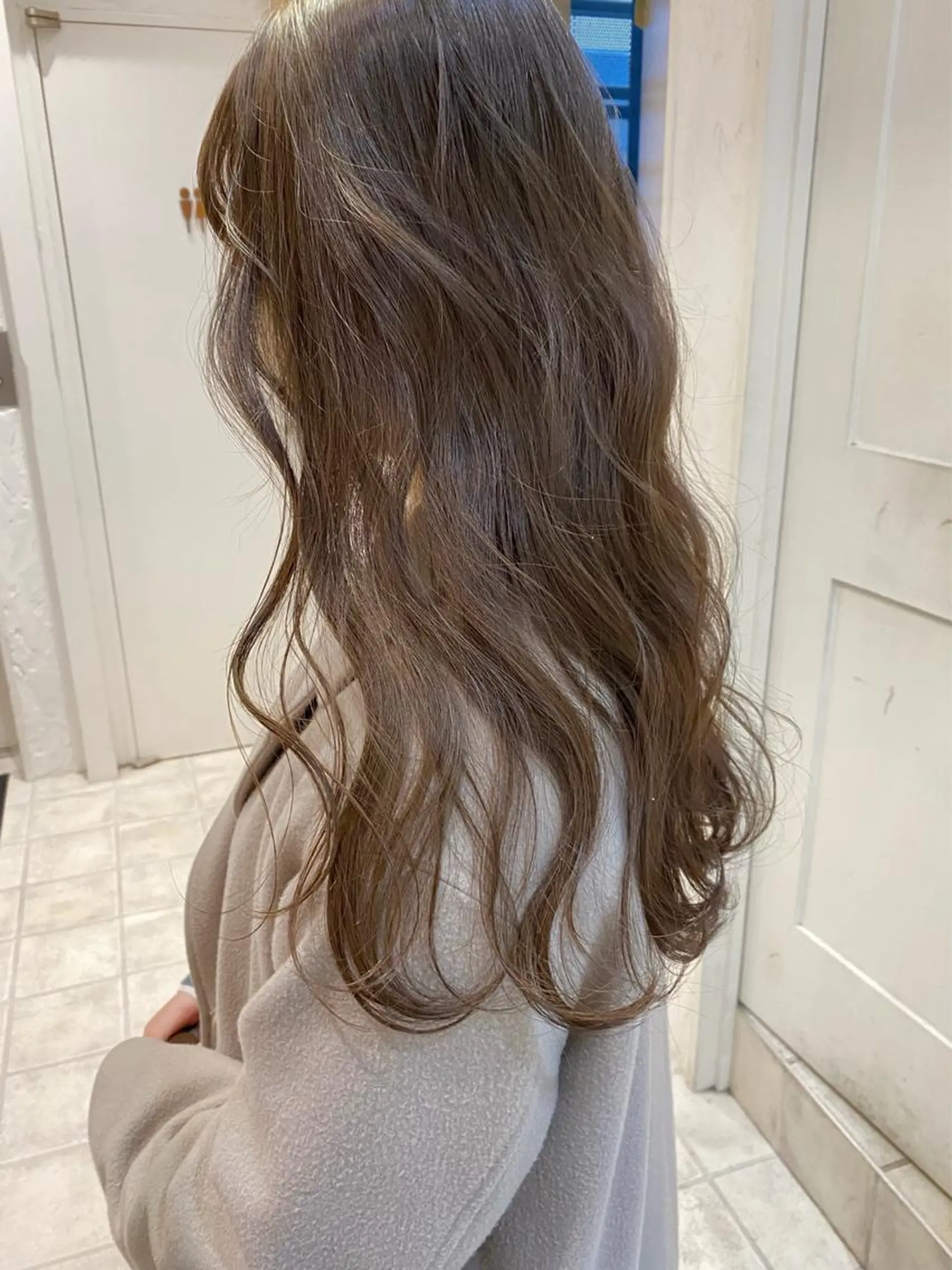 ロング カラー ベージュカラー オリーブベージュ 🌟アレンジが似合う カラー🌟Rumiのヘアスタイル