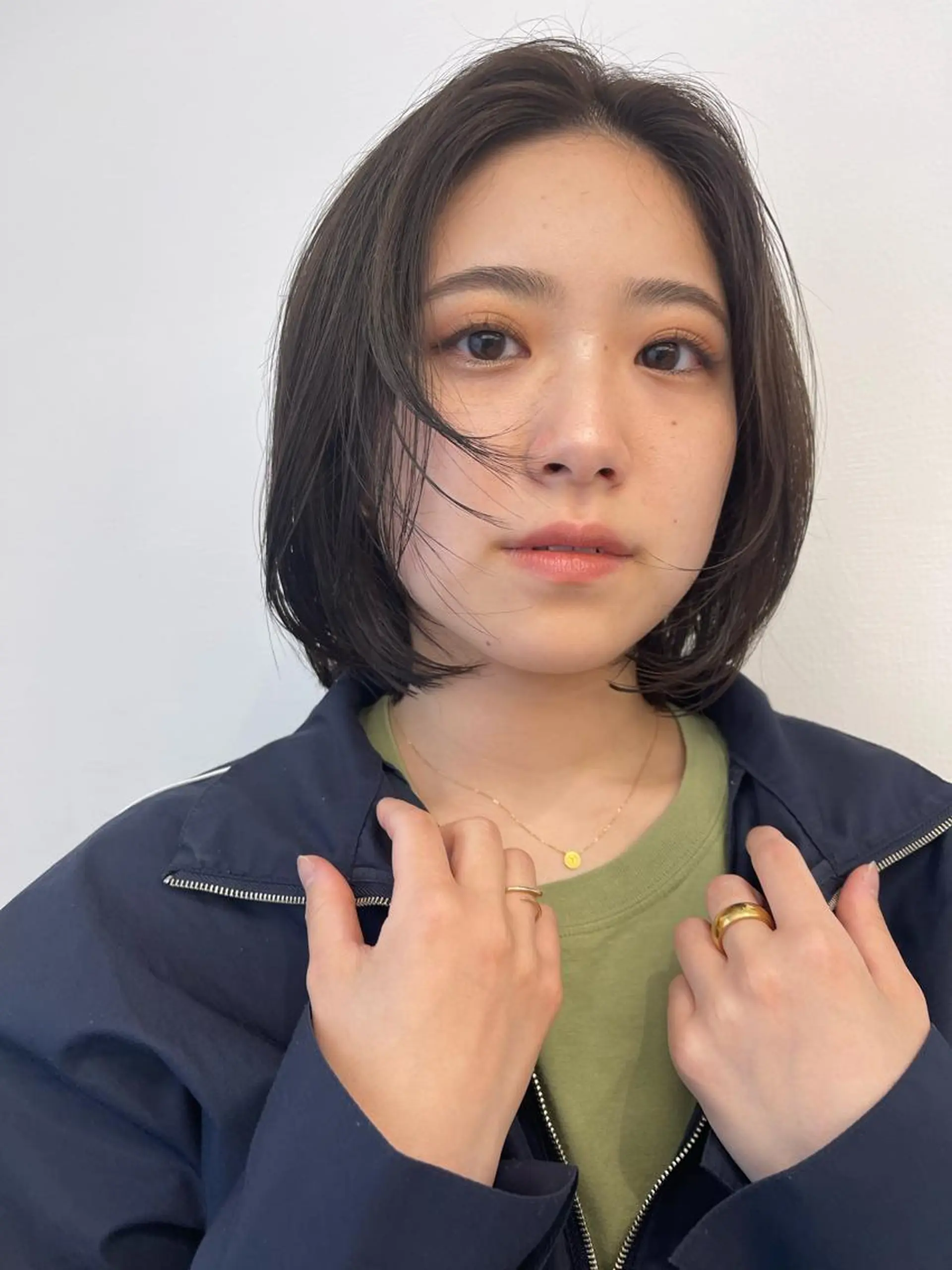 ショート カット トリートメント 💓パーマ，💗 レイヤーカットのヘアスタイル