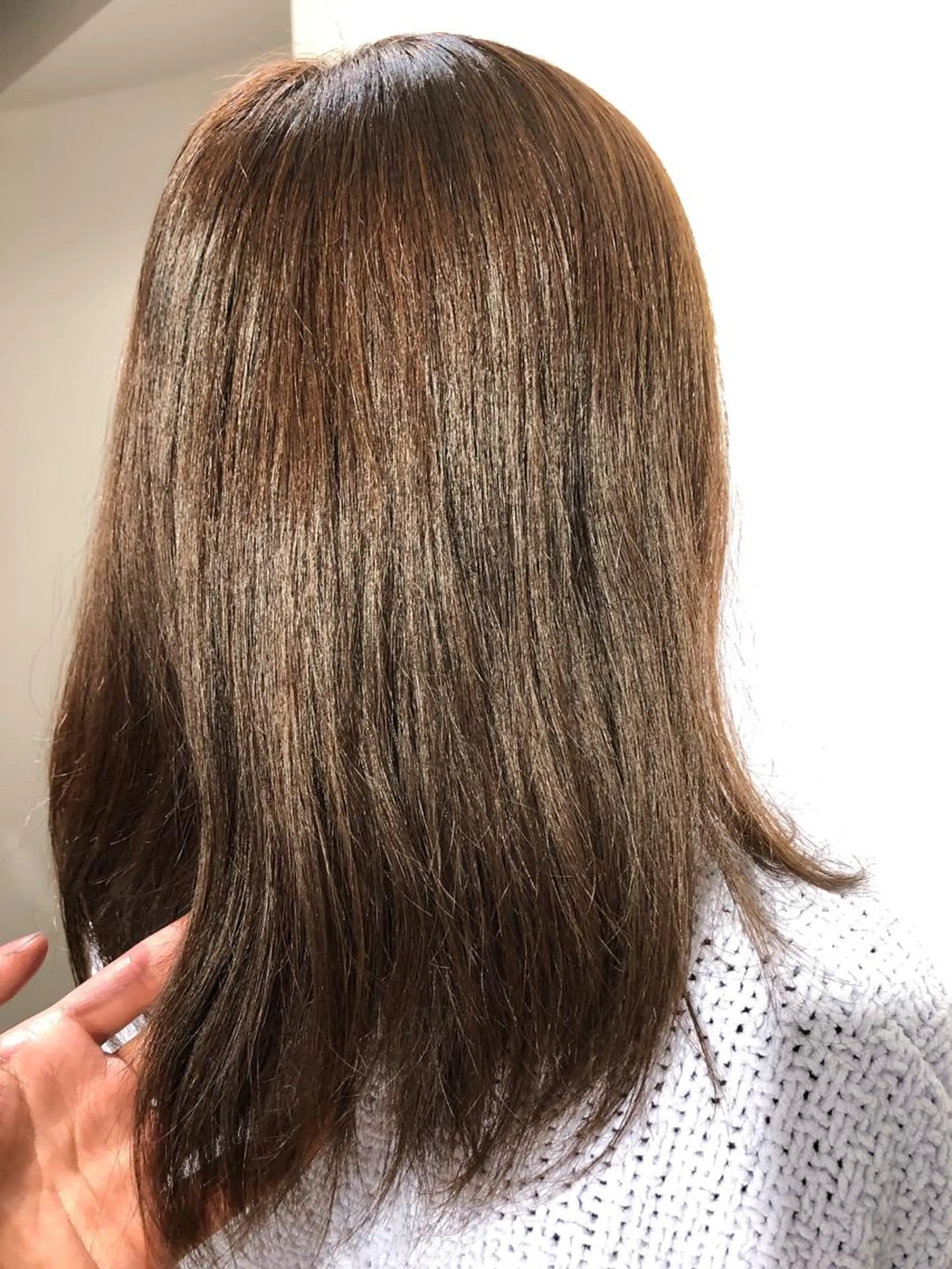 ミディアム ヘアカラー トリートメント ichikawa kaitoのヘアスタイル