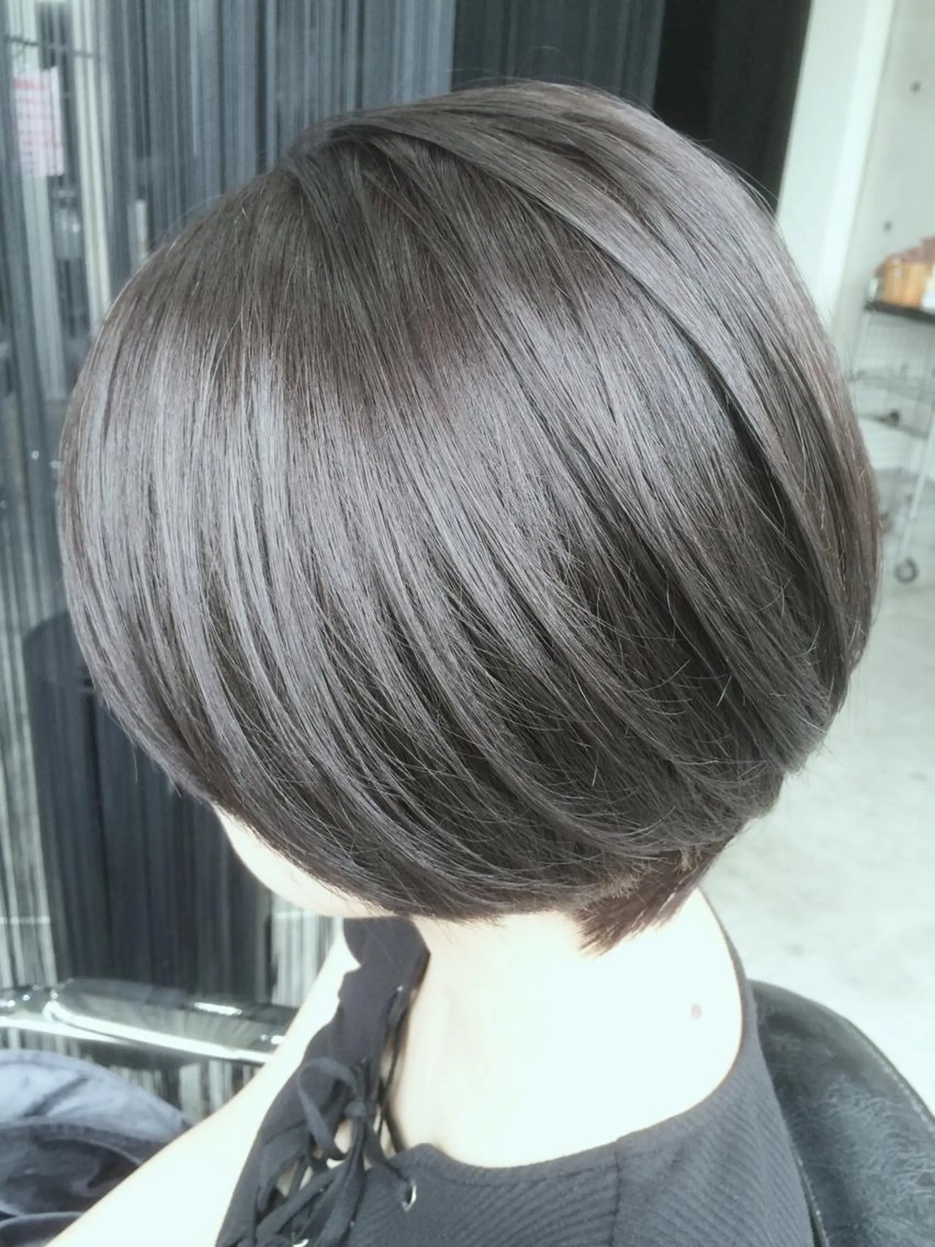 ショート ミディアム セミロング ロング カラー グレージュ SUNNY GRACEのヘアスタイル