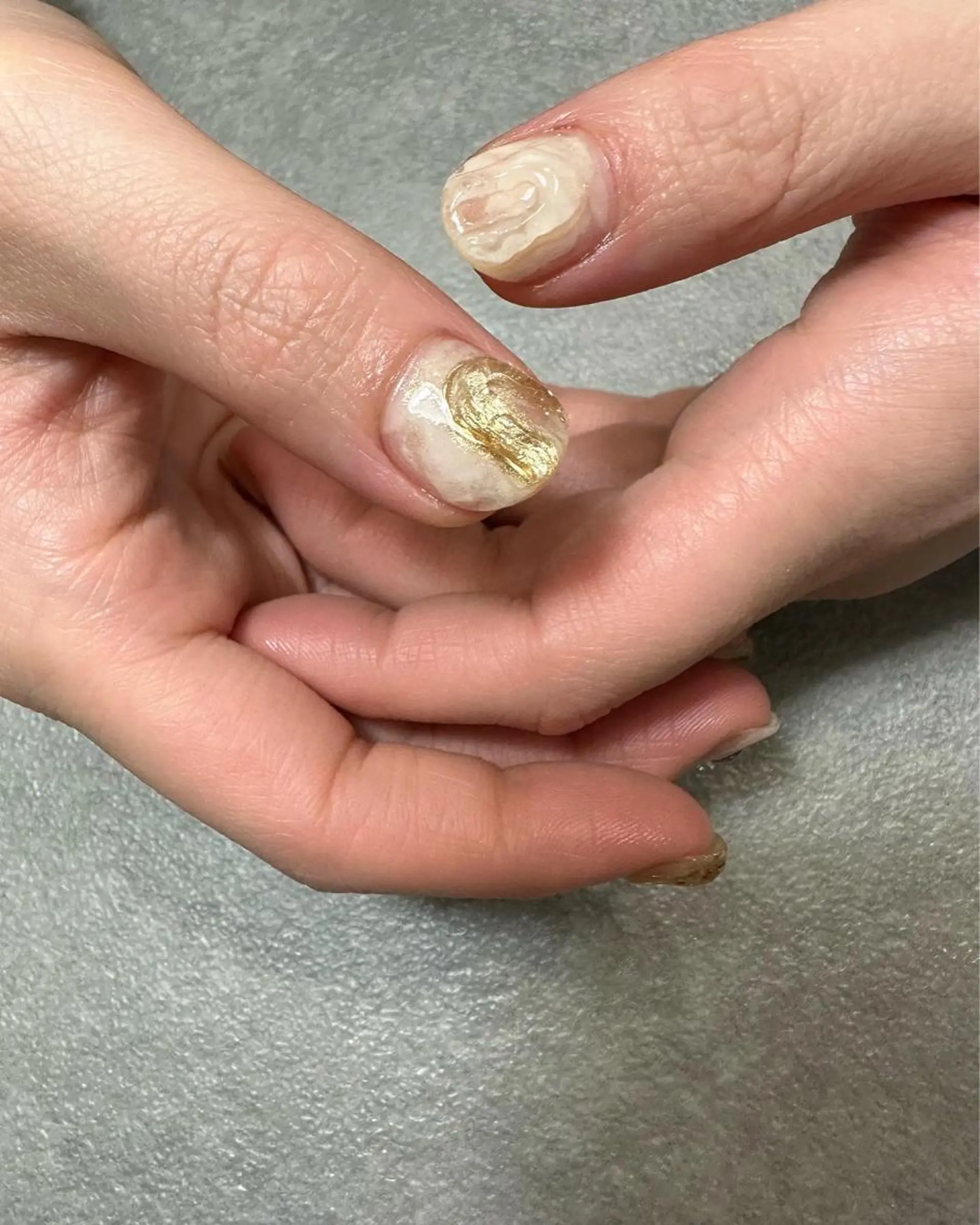 ネイル ハンドネイル フットネイル kiii.__ ✴︎*のネイルデザイン