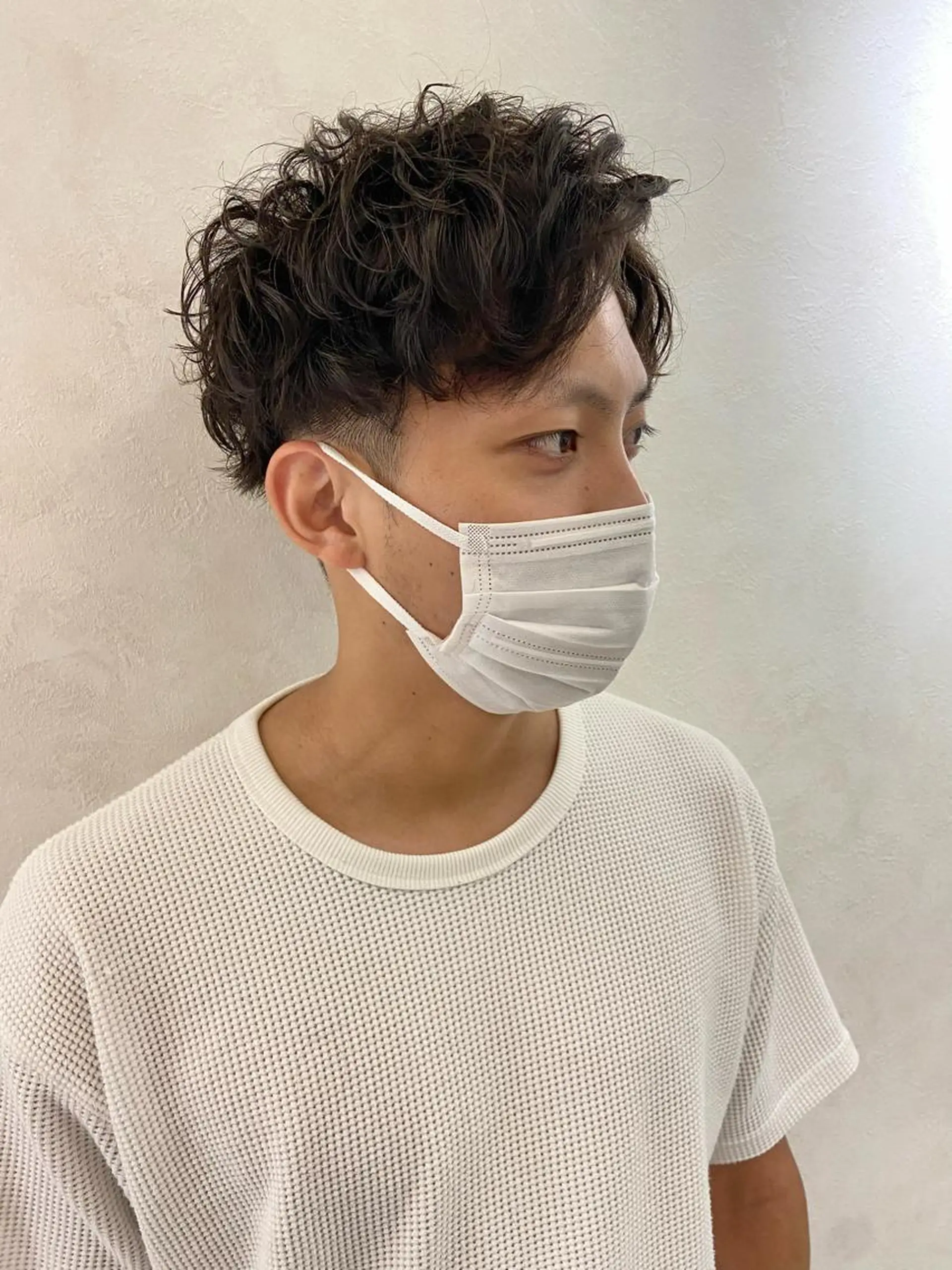 ショート カラー パーマ ヘアアレンジ メンズ キッズ ネイル マツエク・マツパ アイブロウ カット パーマ ヘアセット Stockオーナー 古田翔平のヘアスタイル