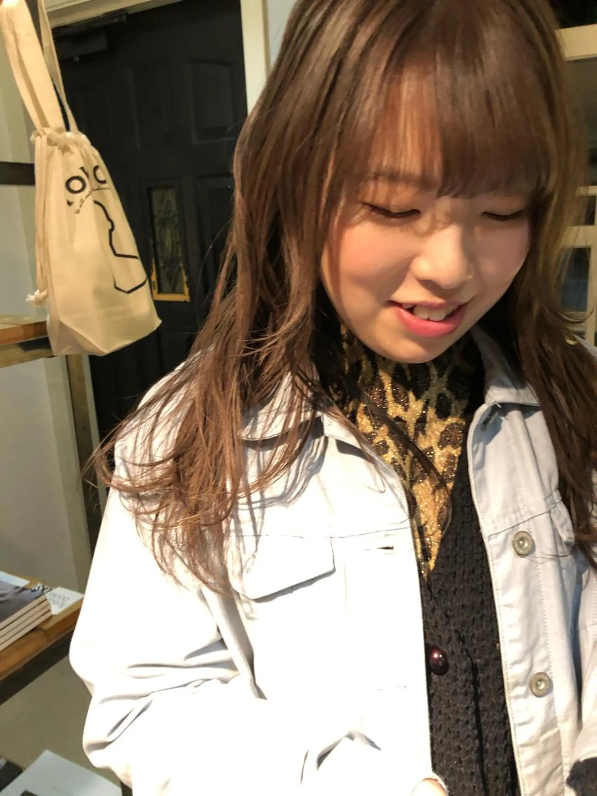 ロング カラー eri kinjoのヘアスタイル