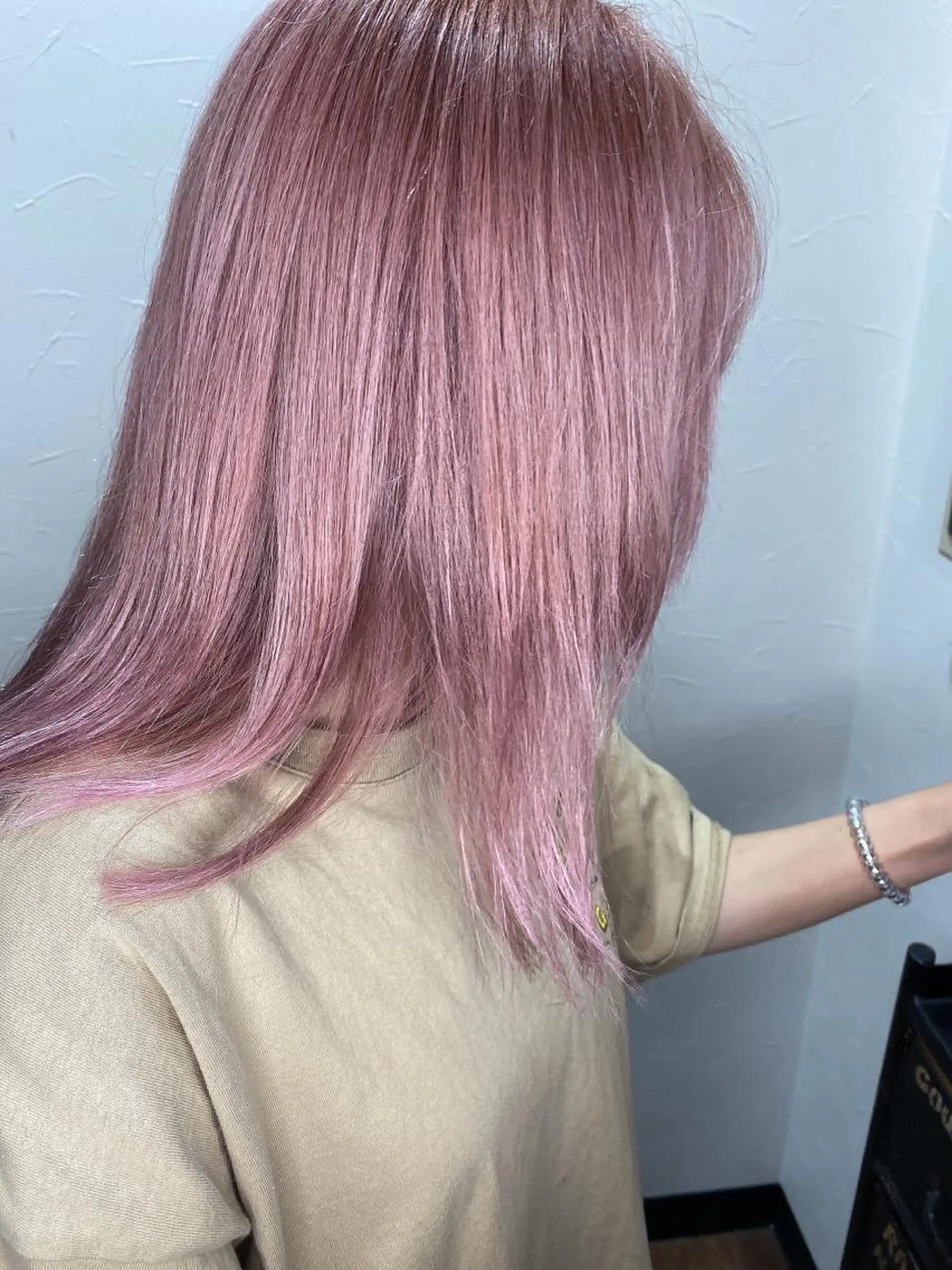 セミロング ヘアカラー 🦋透明感カラー🦋 CHIHARUのヘアスタイル